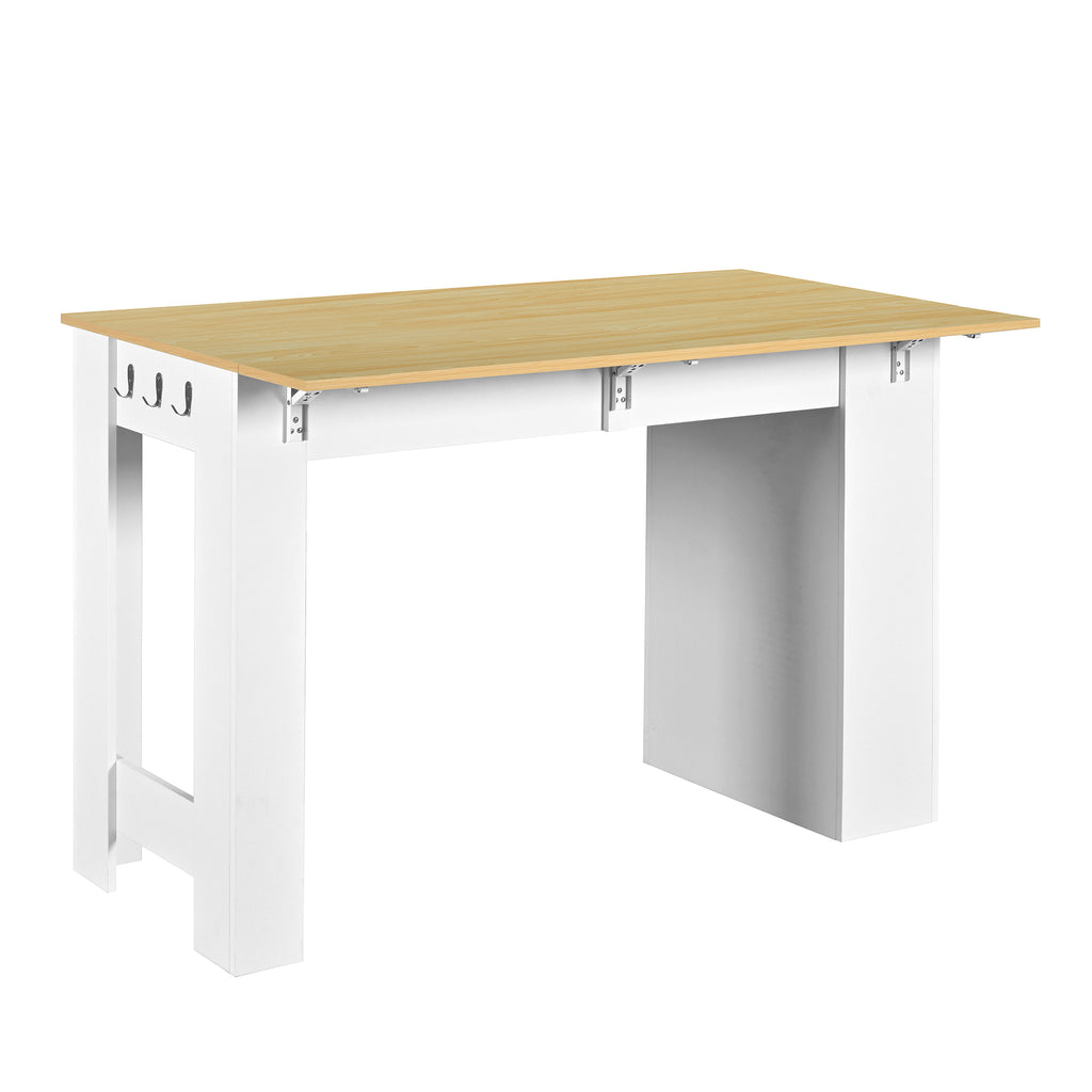 [variant:N889P428028O] 3-in-1 Kitchen Island with Foldable Dining Table image 13