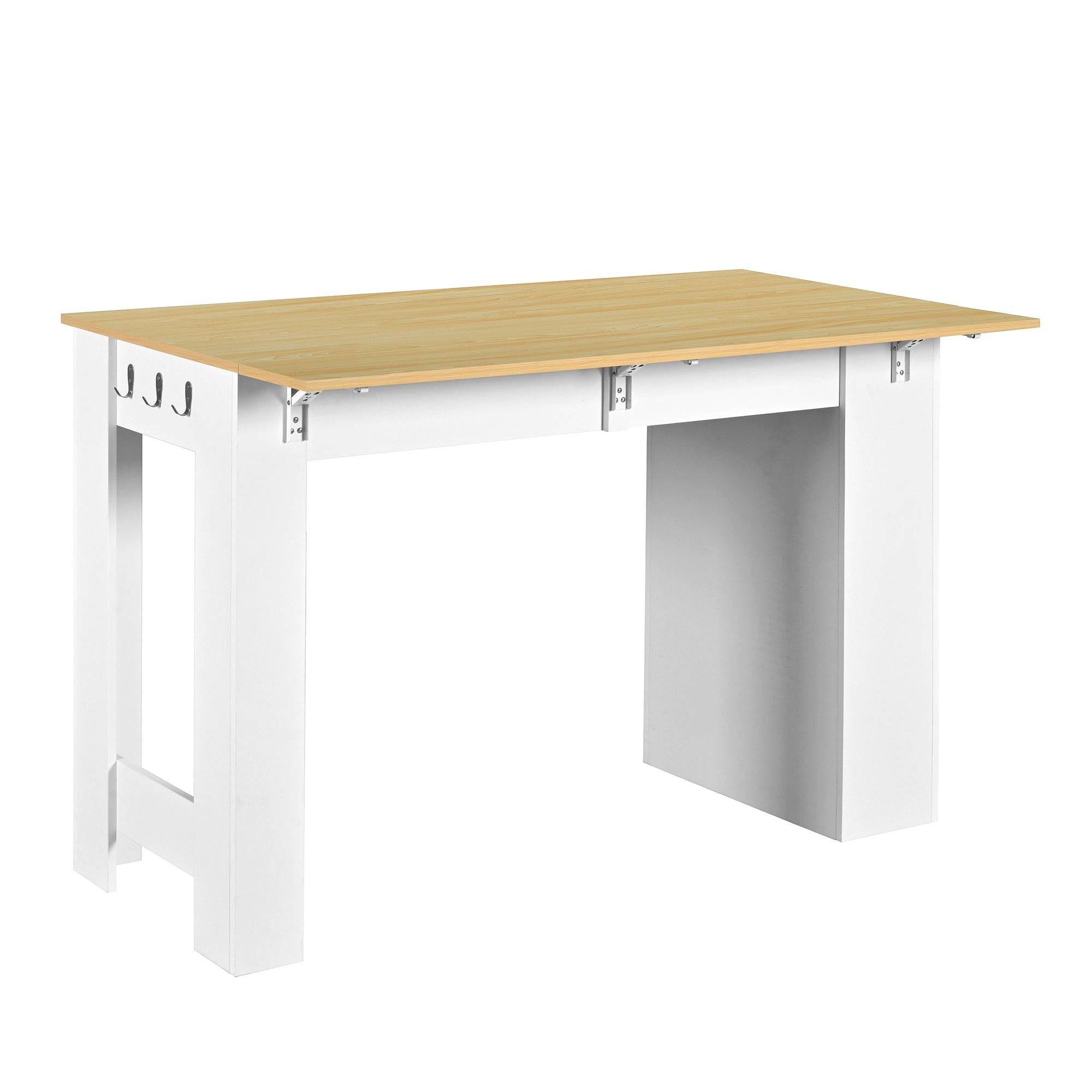 [variant:N889P428028O] 3-in-1 Kitchen Island with Foldable Dining Table image 13