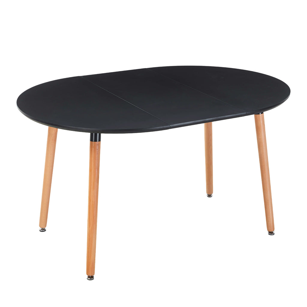 [variant:W3808P403944] Extendable Black Dining Table image 8