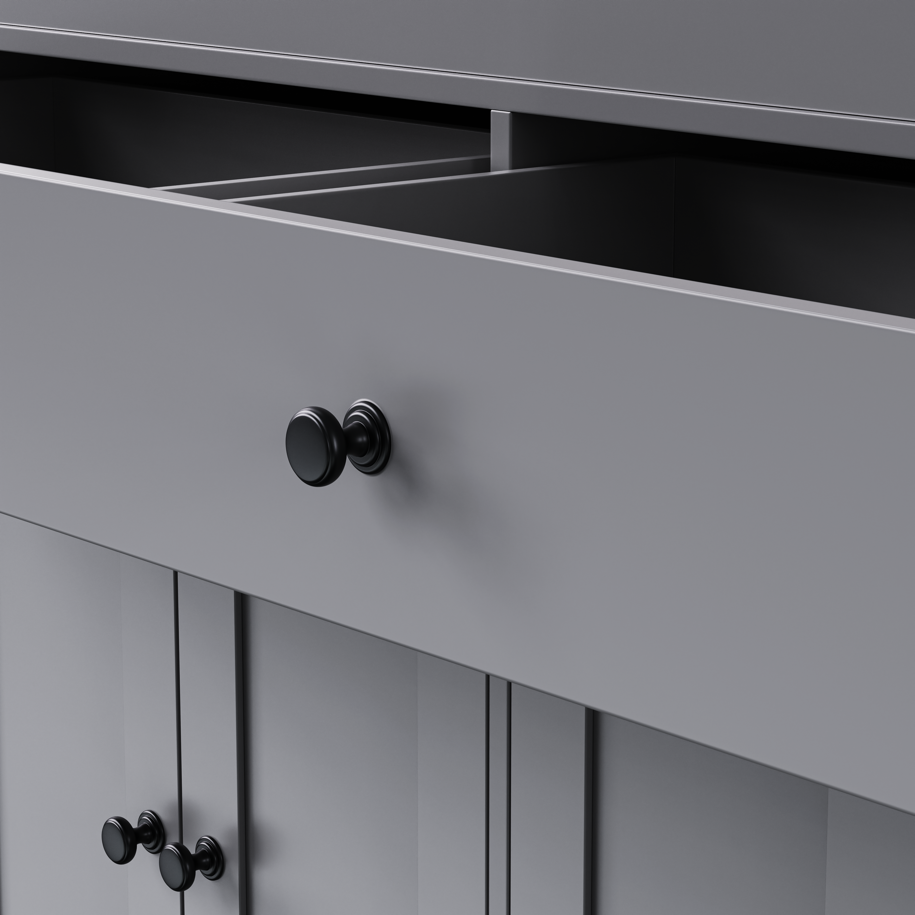 [variant:N853P386264G] Extendable Rolling Kitchen Island with Dining Table – Gray, 74.5-Inch image 40