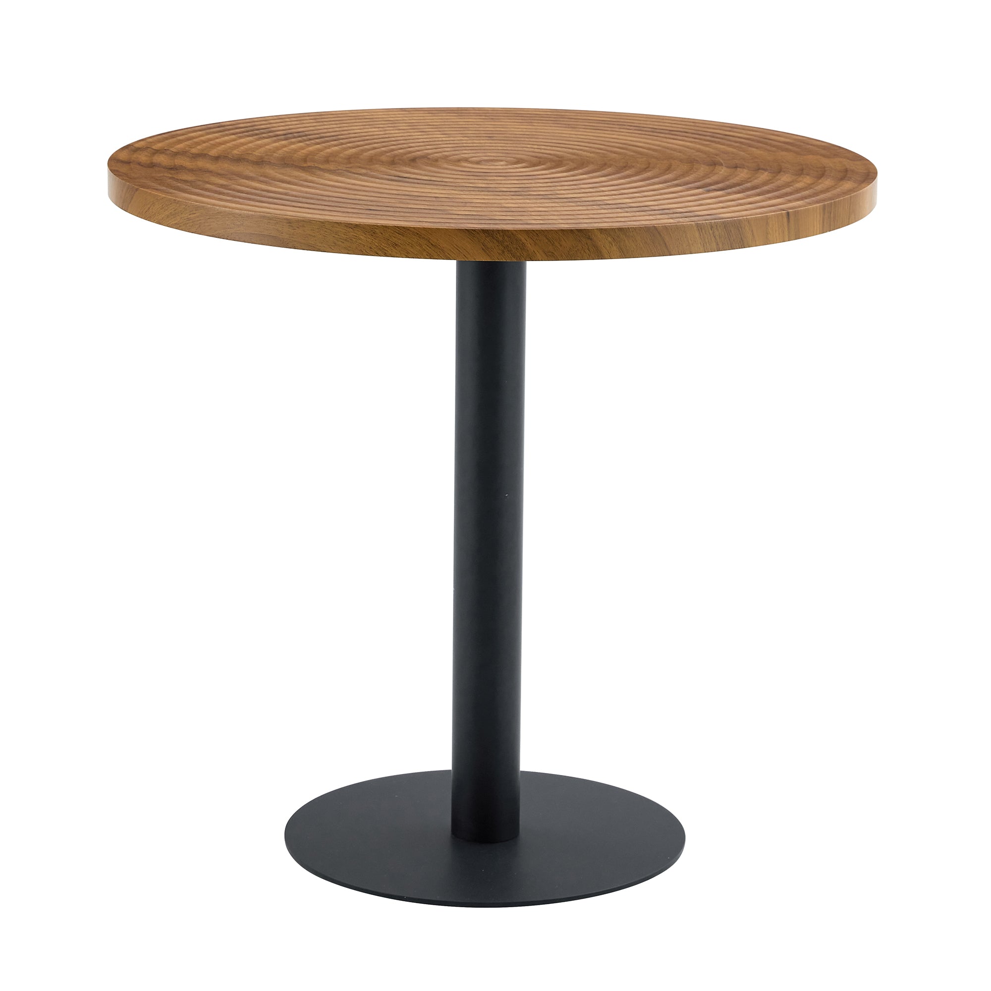 [variant:W3806P409447] Round Dark Wood-Grain Dining Table – 31.5-Inch image 23