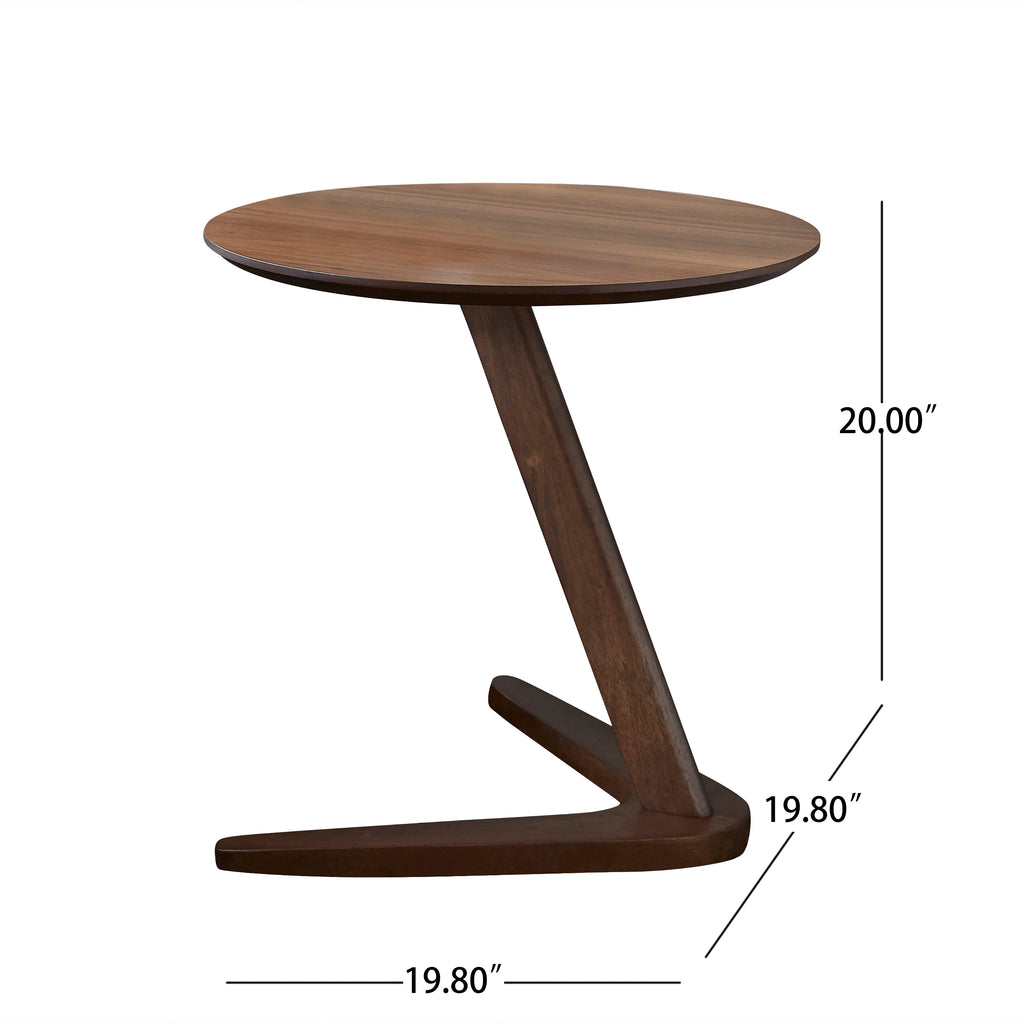 [variant:N872P268193T] Modern C-Shaped Wood Side Table image 3