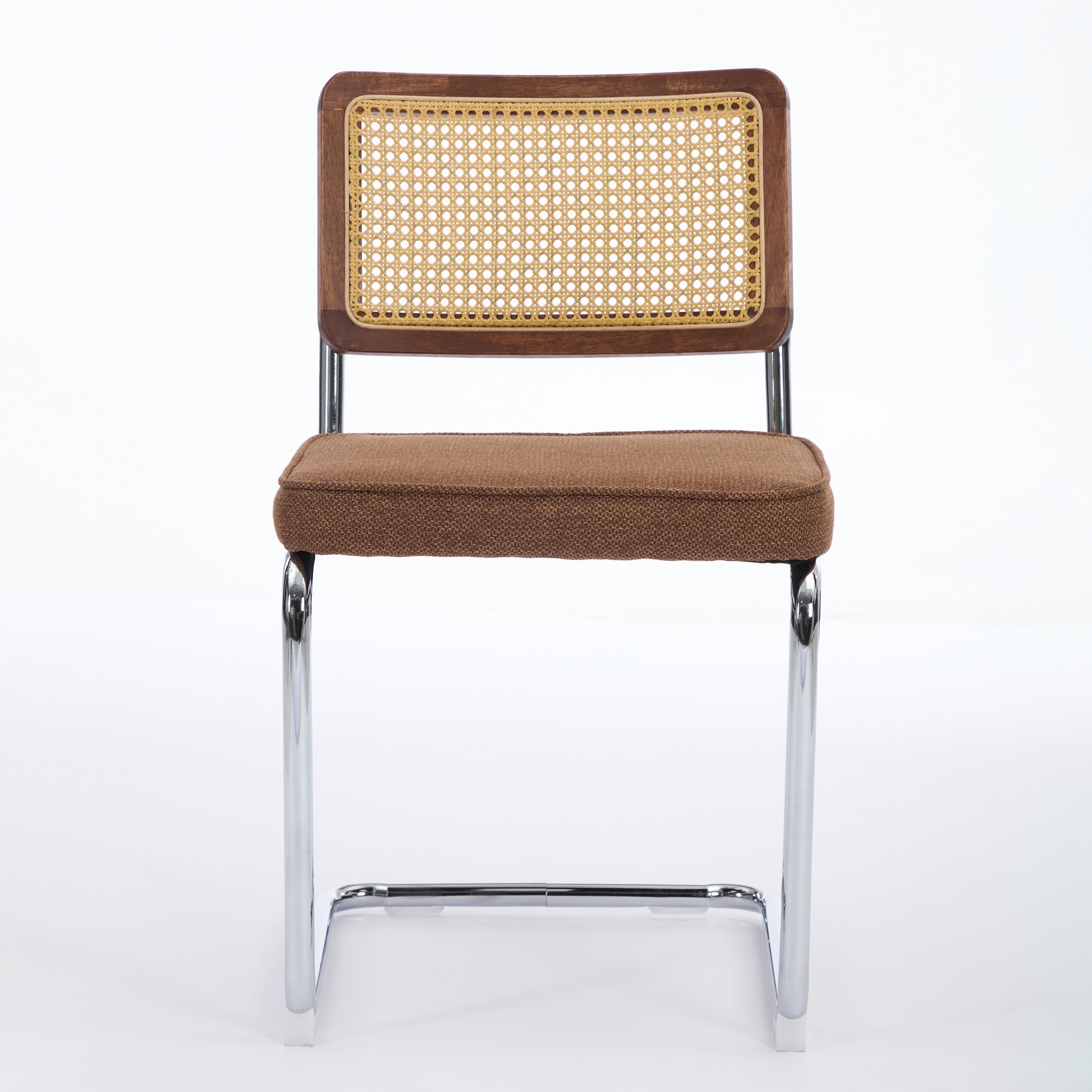 Coffee Rattan-Back Dining Chairs – Set of 2 — [variant:W5755P512975] Rattan-Back Dining Chairs – Set of 2 image 2