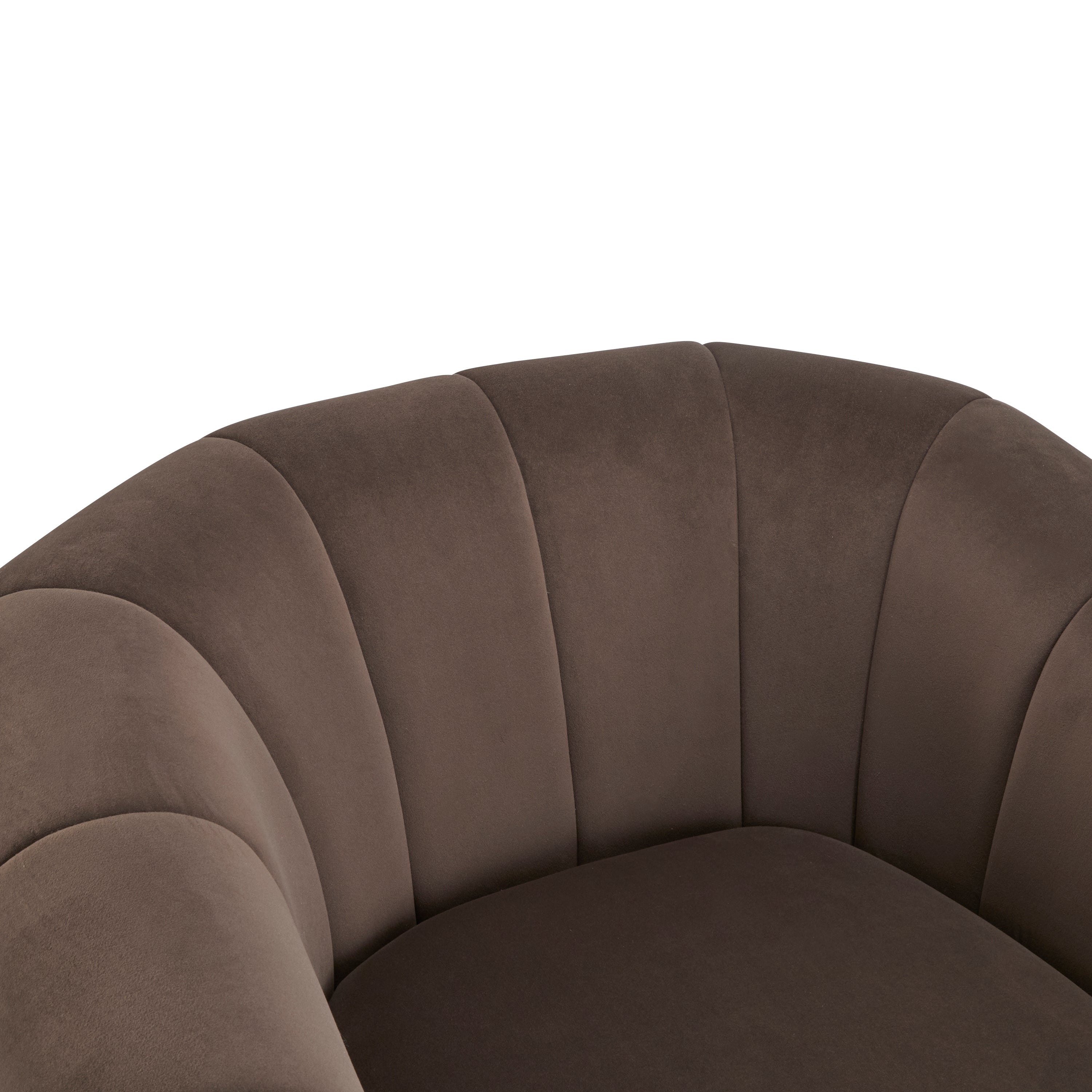 [variant:N898P443732D] Velvet Swivel Armchair image 9