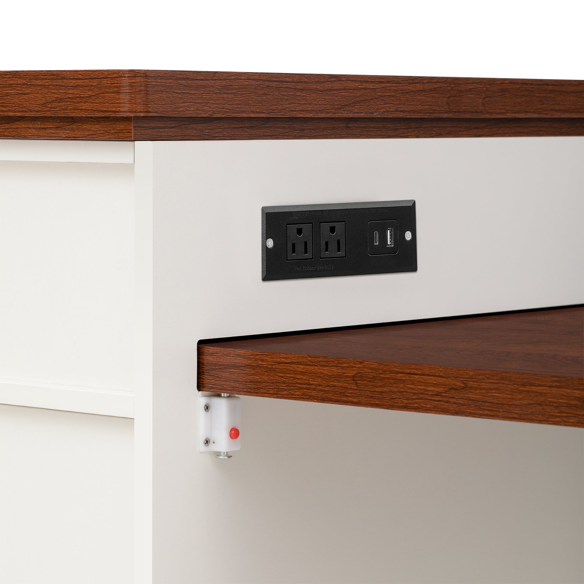 [variant:XW000036AAD-CA] Creamy White,Walnut image 29