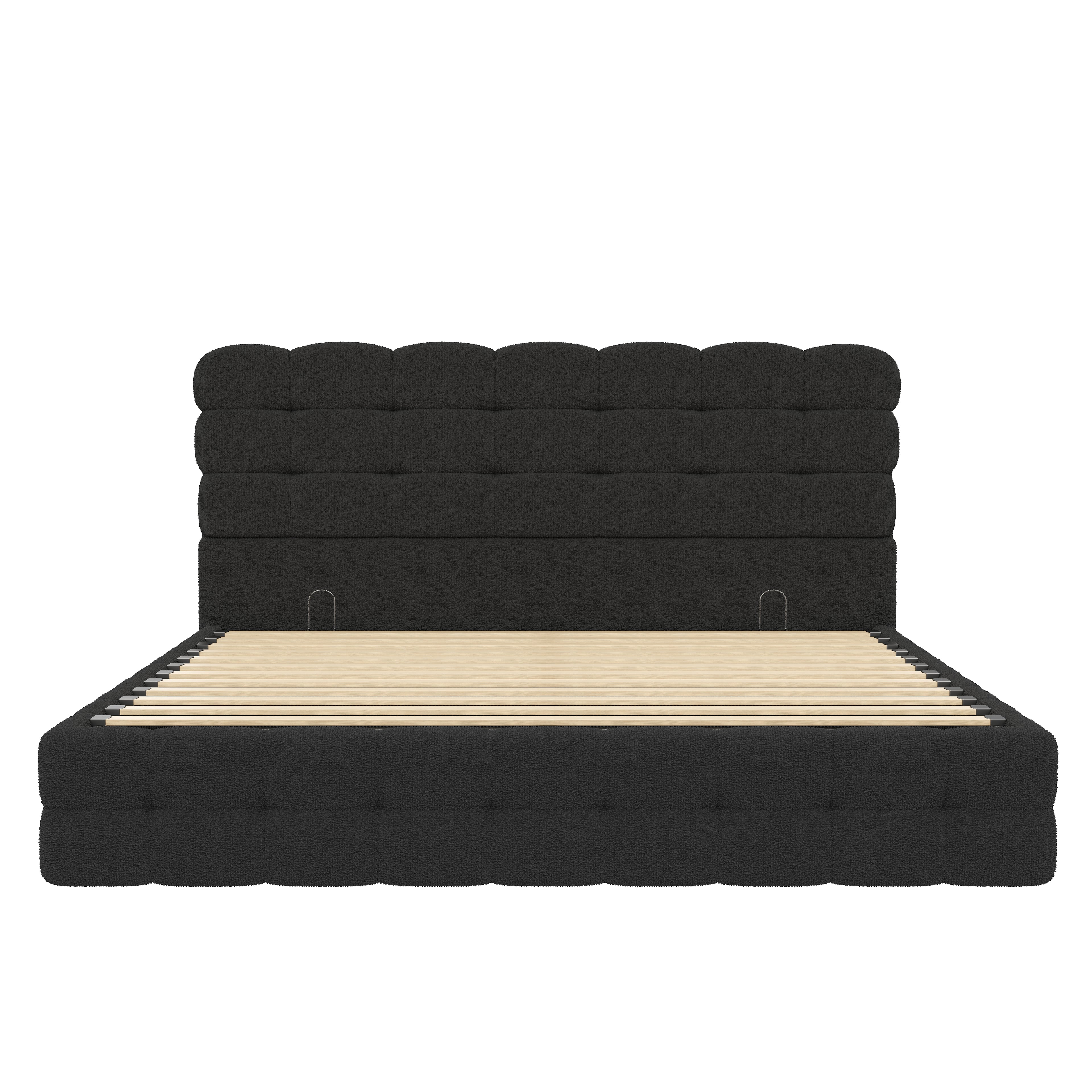[variant:HS451572AAB] Queen Hydraulic Lift Storage Bed – Black image 19