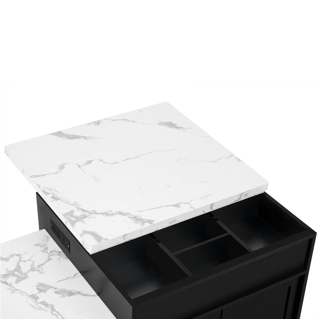 [variant:XW000036AAB-CA] Black,White Marble image 33