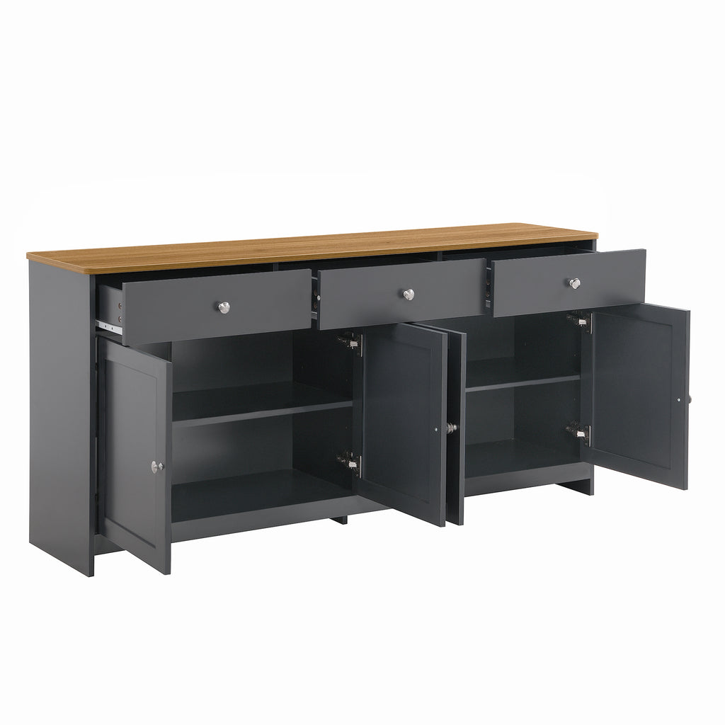 [variant:GA0017B] Gray-Black / Wood Tone image 19