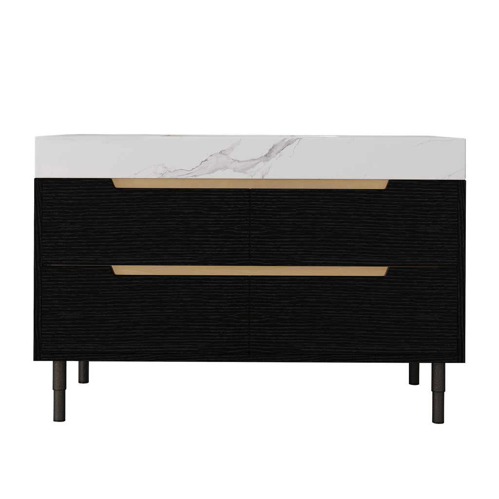 [variant:W5307S00006] Bathroom Vanity with Sintered Stone Top – 35.4-Inch image 8