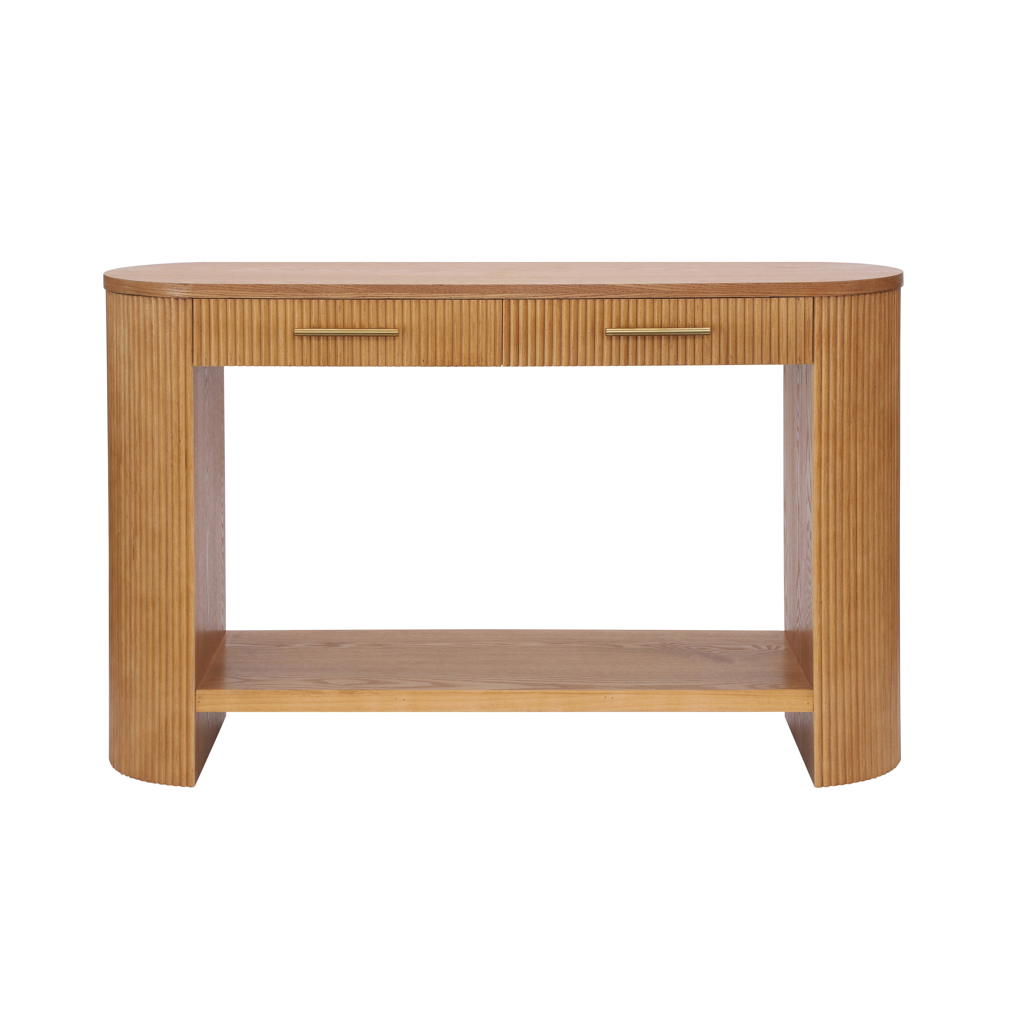 [variant:N876P351901D] Modern Console Table with Drawers & Storage image 14