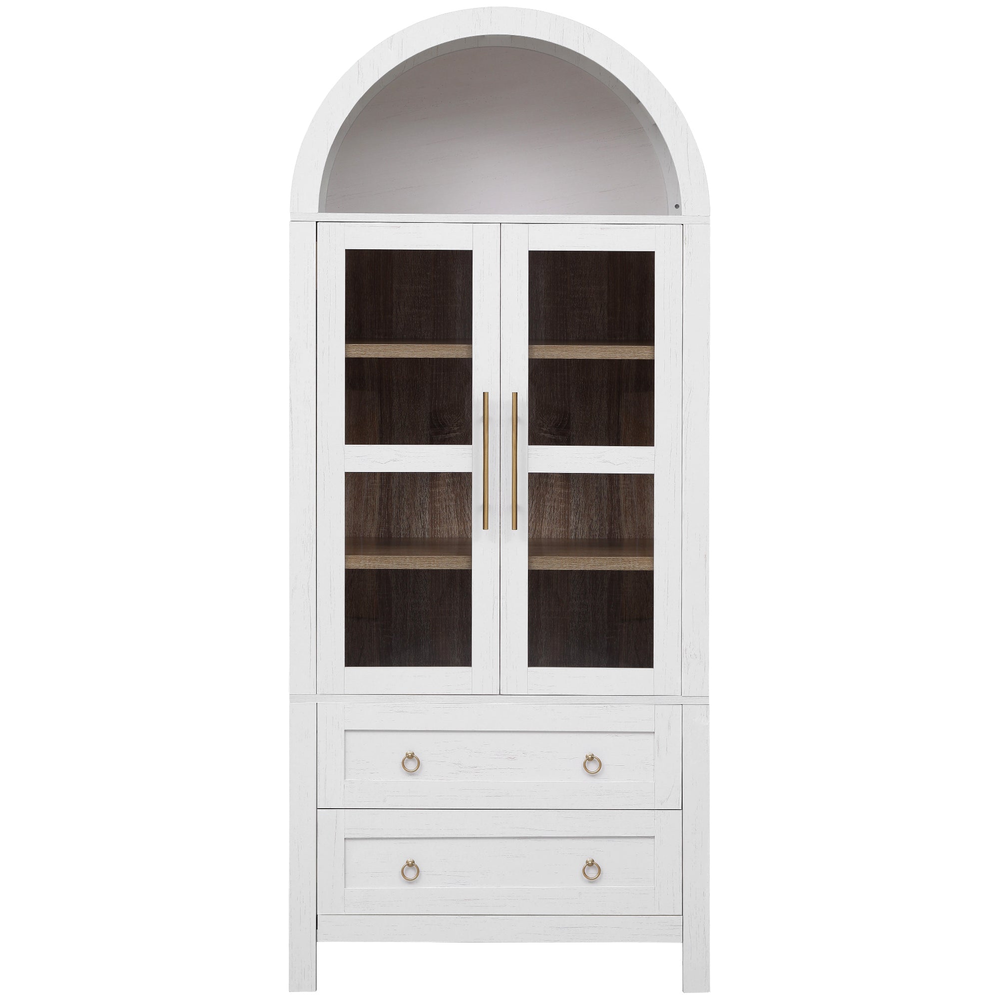 [variant:N853P387781W] Arched Glass-Door Pantry Cabinet – 71-Inch image 35