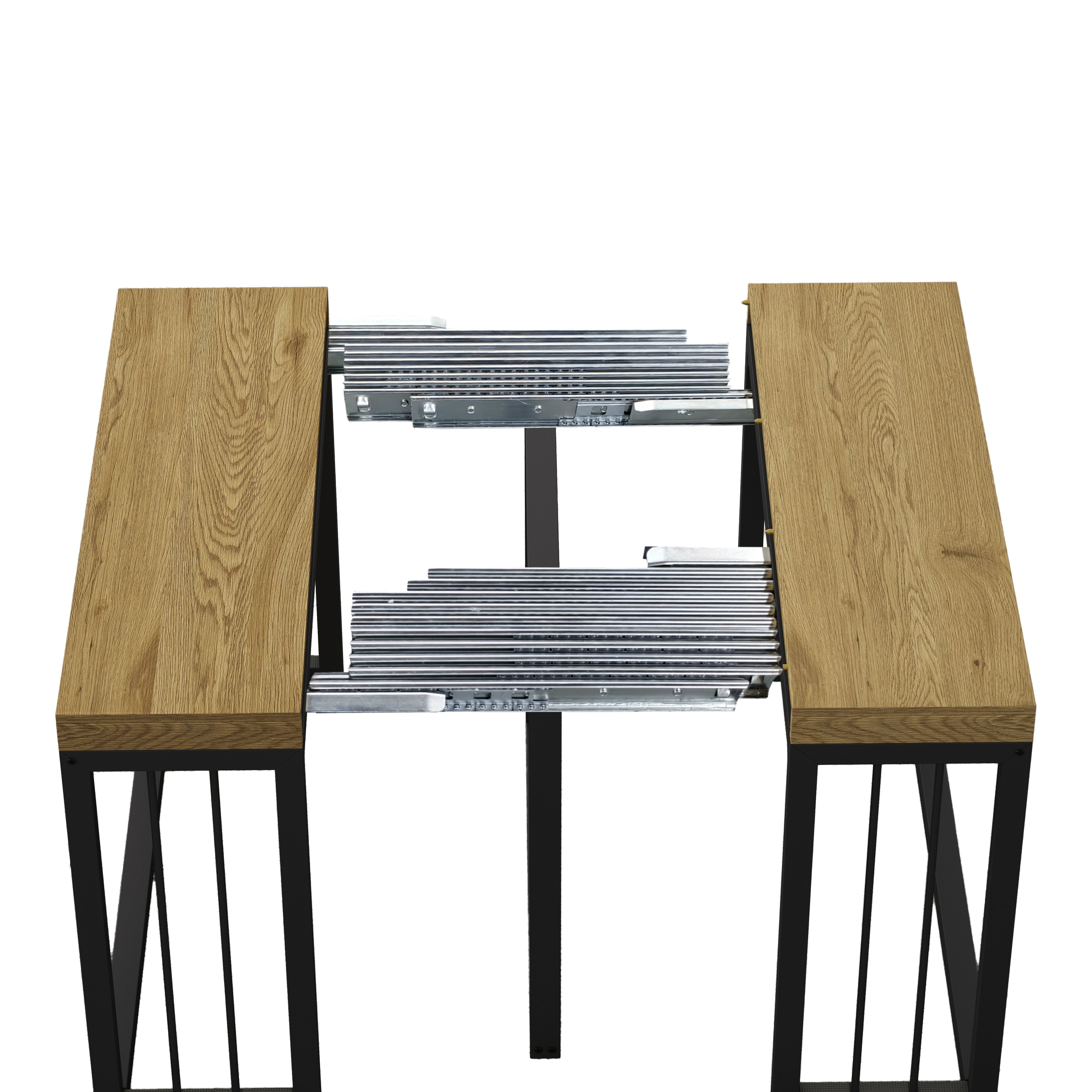 [variant:W3679S00001] Extendable Dining Table for 2–10 – Wild Oak image 19