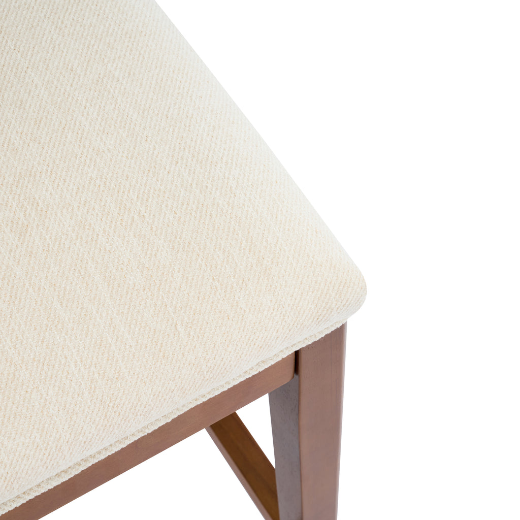 Upholstered Wood Counter Stools – Sets of 2 or 4 — [variant:N897P439502W-S4] Beige,Walnut image 13
