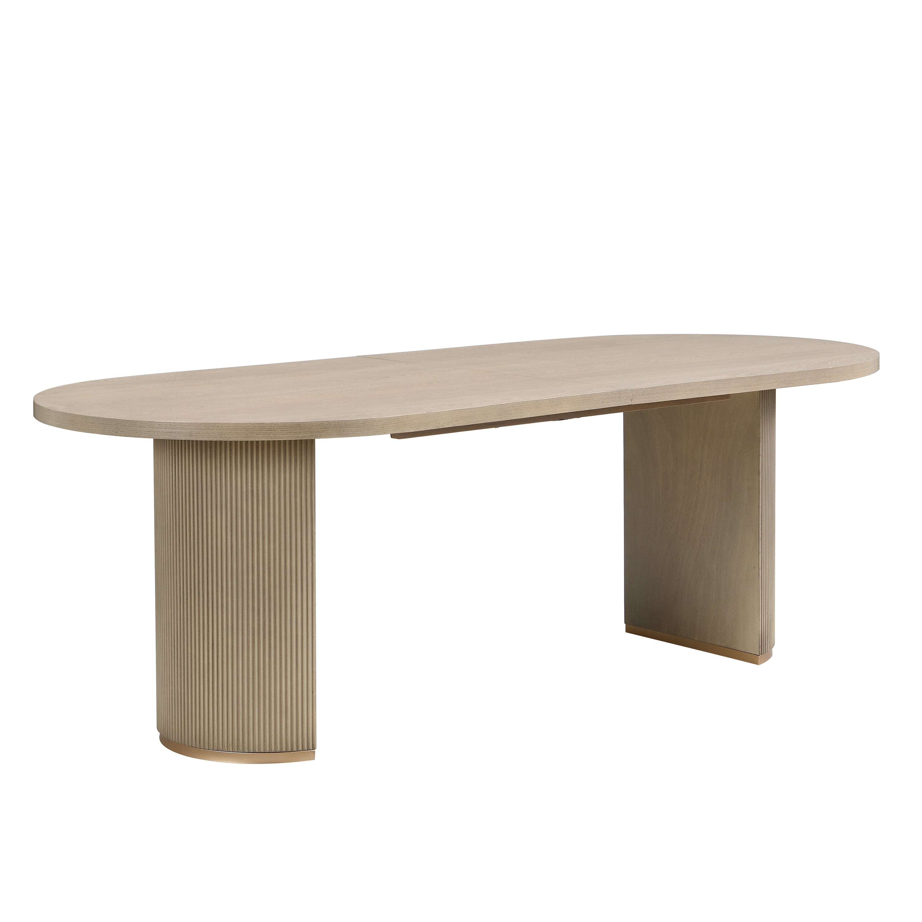 [variant:N872P357176A_N872P357177A] Oval Double-Pedestal Dining Table – Light Natural image 6