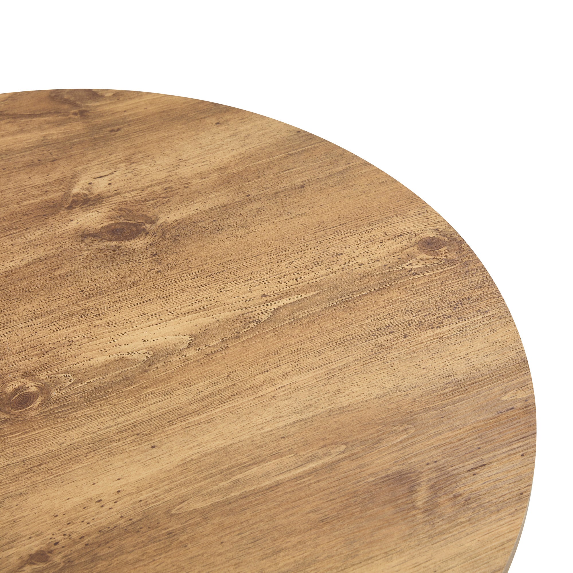 [variant:W3806P404738] Round Fluted Coffee Table with Metal Frame – 27.5-Inch image 16