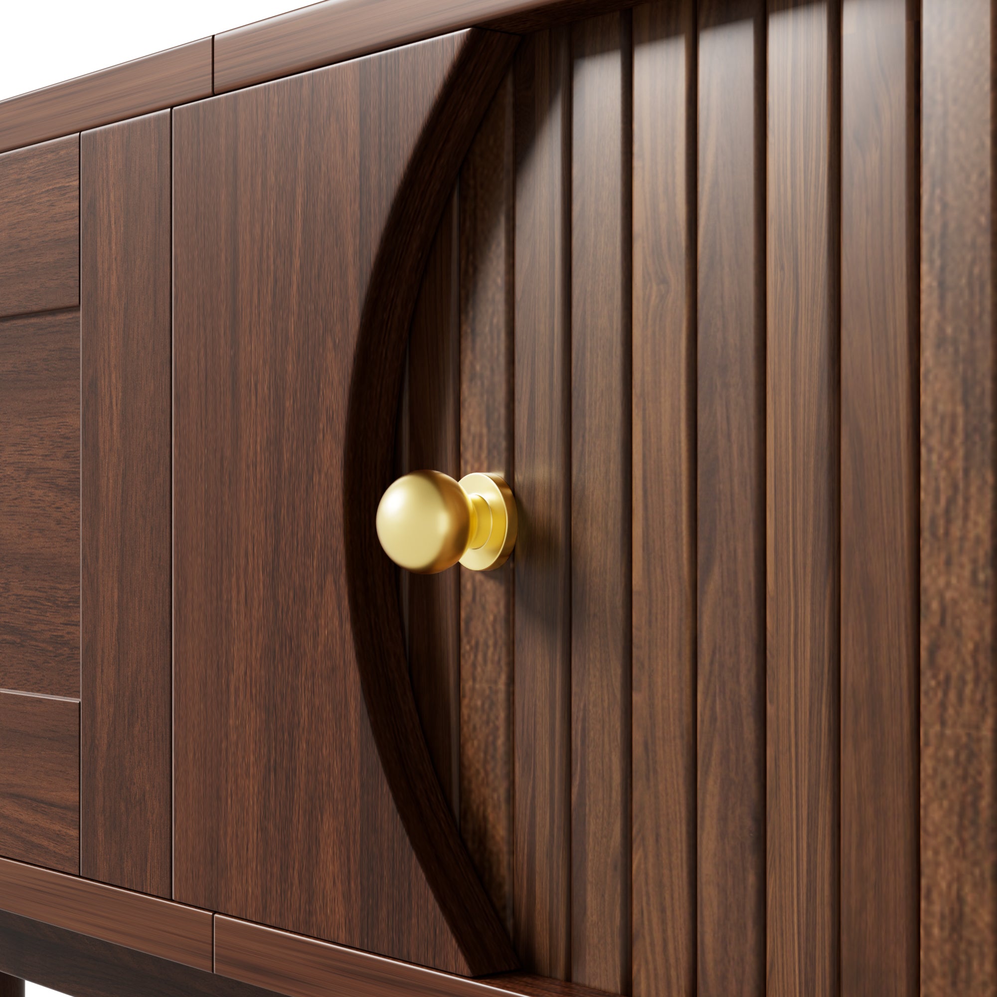 [variant:N875P452044N] Walnut TV Stand with Sliding Doors – 67-Inch image 15