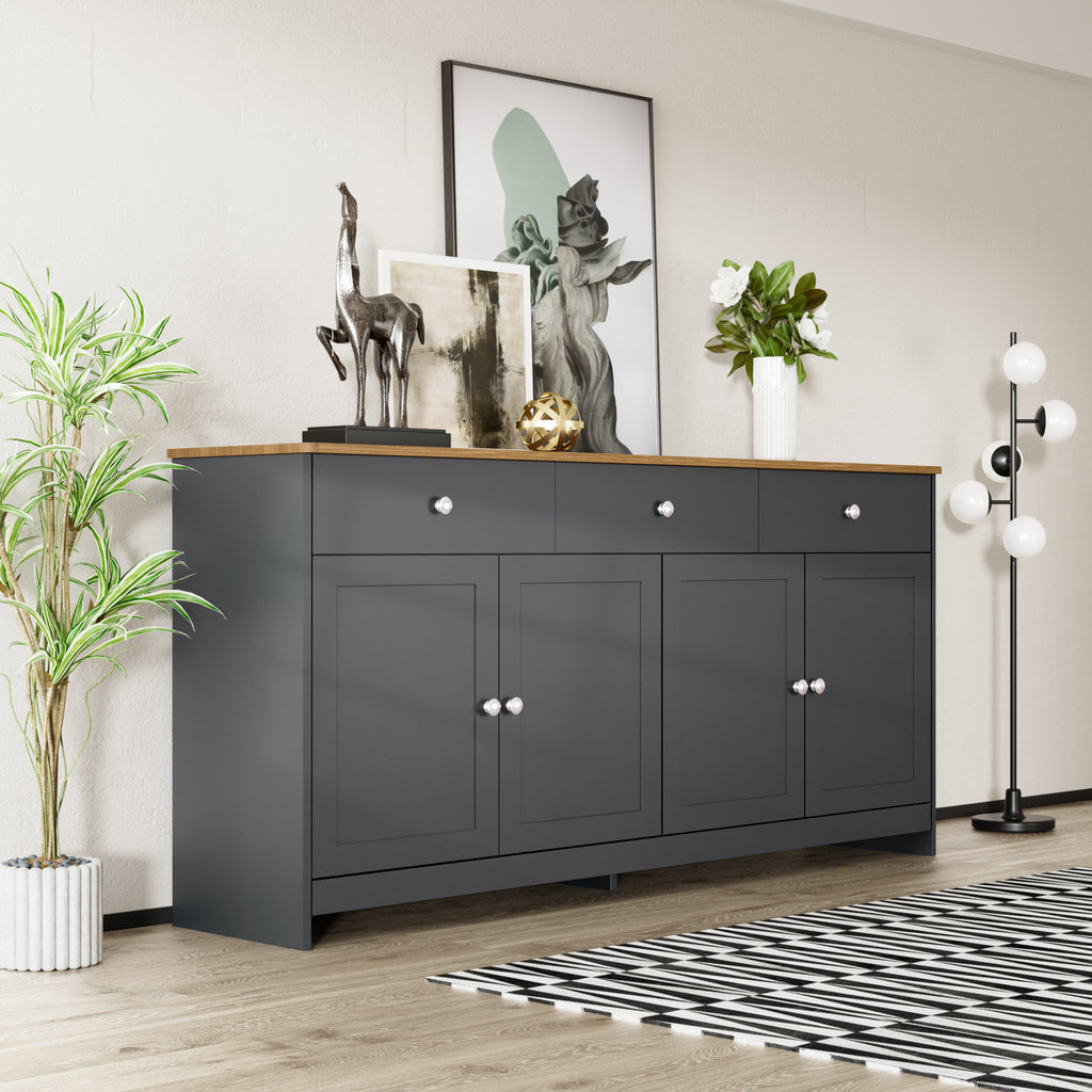 [variant:GA0017B] Gray-Black / Wood Tone image 13