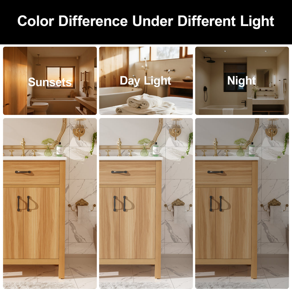 [variant:N848P469792N] Solid Wood Bathroom Vanity with Ceramic Sink – 24-Inch image 8