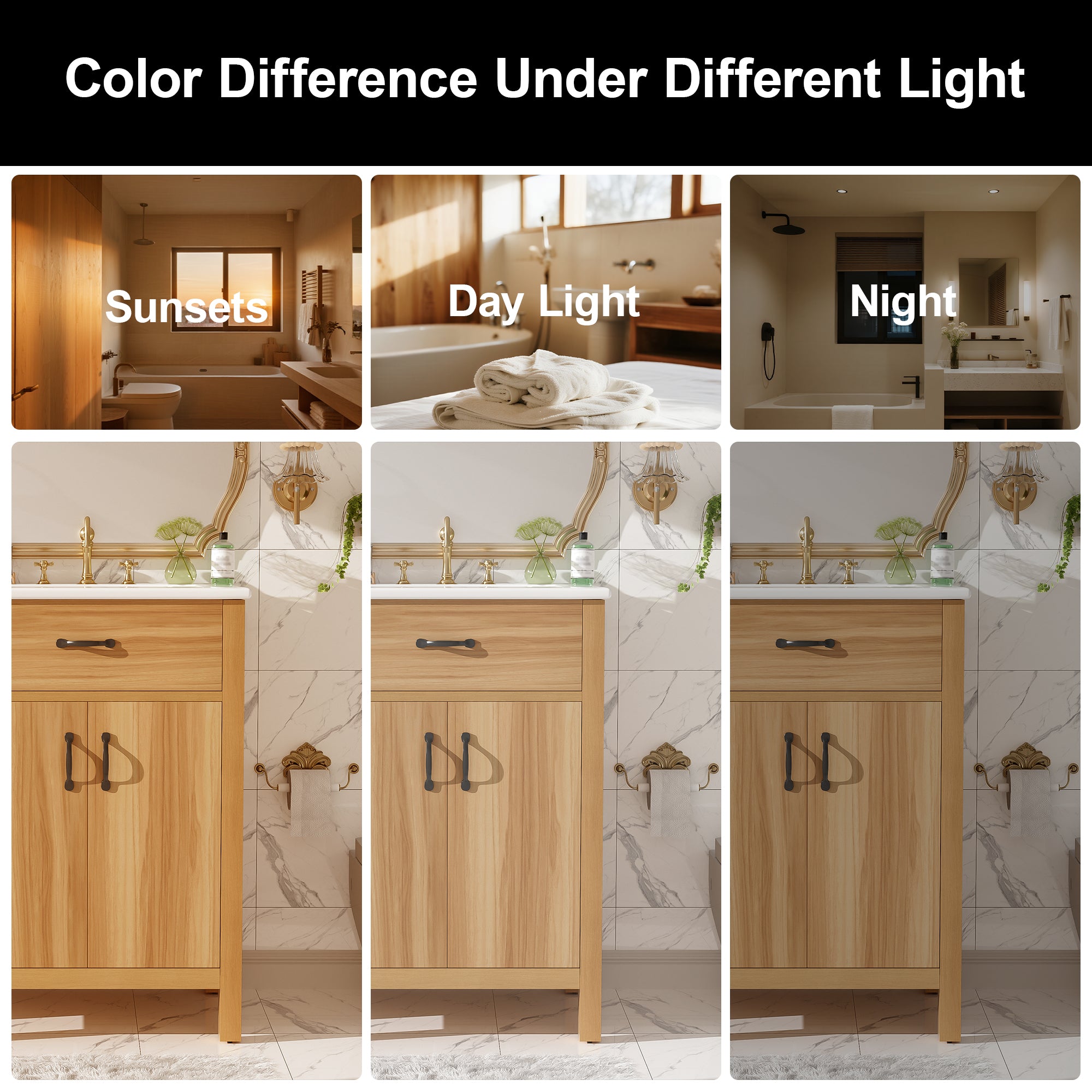 [variant:N848P469792N] Solid Wood Bathroom Vanity with Ceramic Sink – 24-Inch image 8