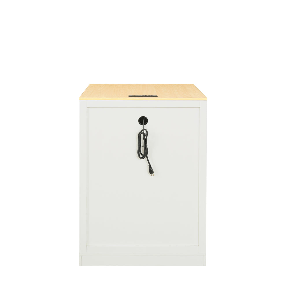 [variant:WT000005AAK] Rolling Bar Cabinet with Power Outlet image 15