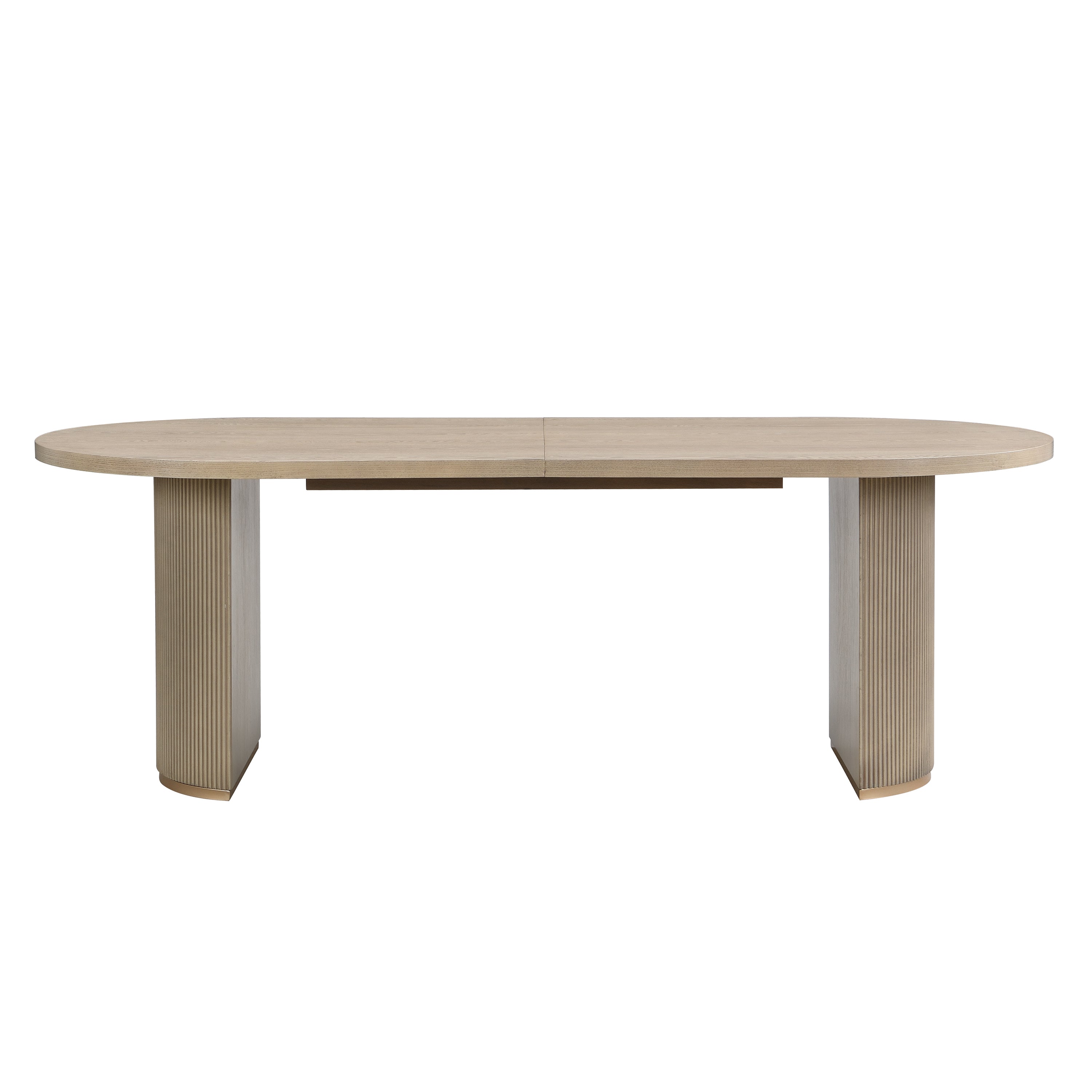[variant:N872P357176A_N872P357177A] Oval Double-Pedestal Dining Table – Light Natural image 5