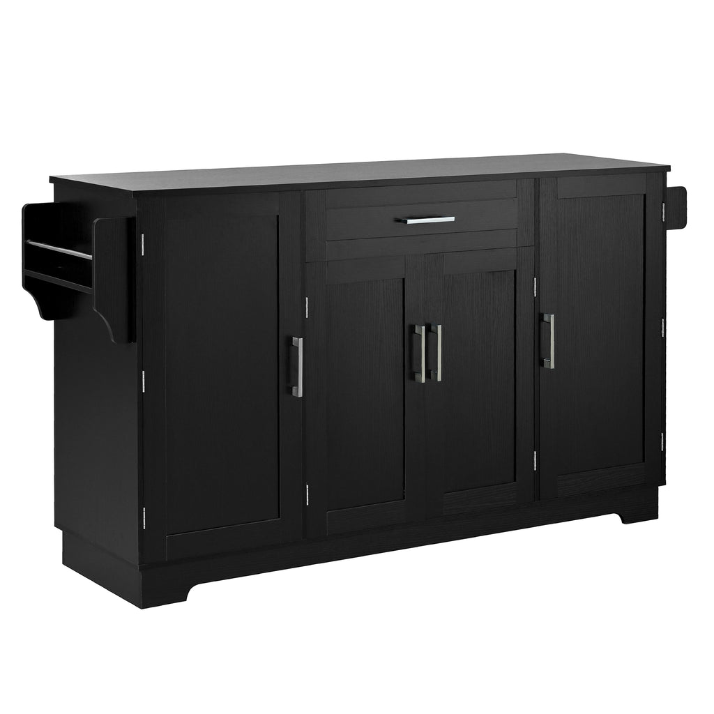 [variant:N889P443144B] Modern 4-Door Sideboard with Drawer image 11
