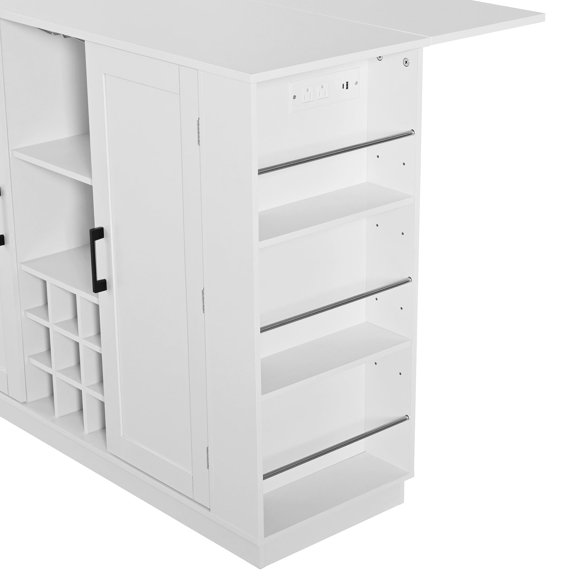 [variant:N889P443148K] Foldable-Top Bar Cabinet with Power Outlet – 47-Inch image 20