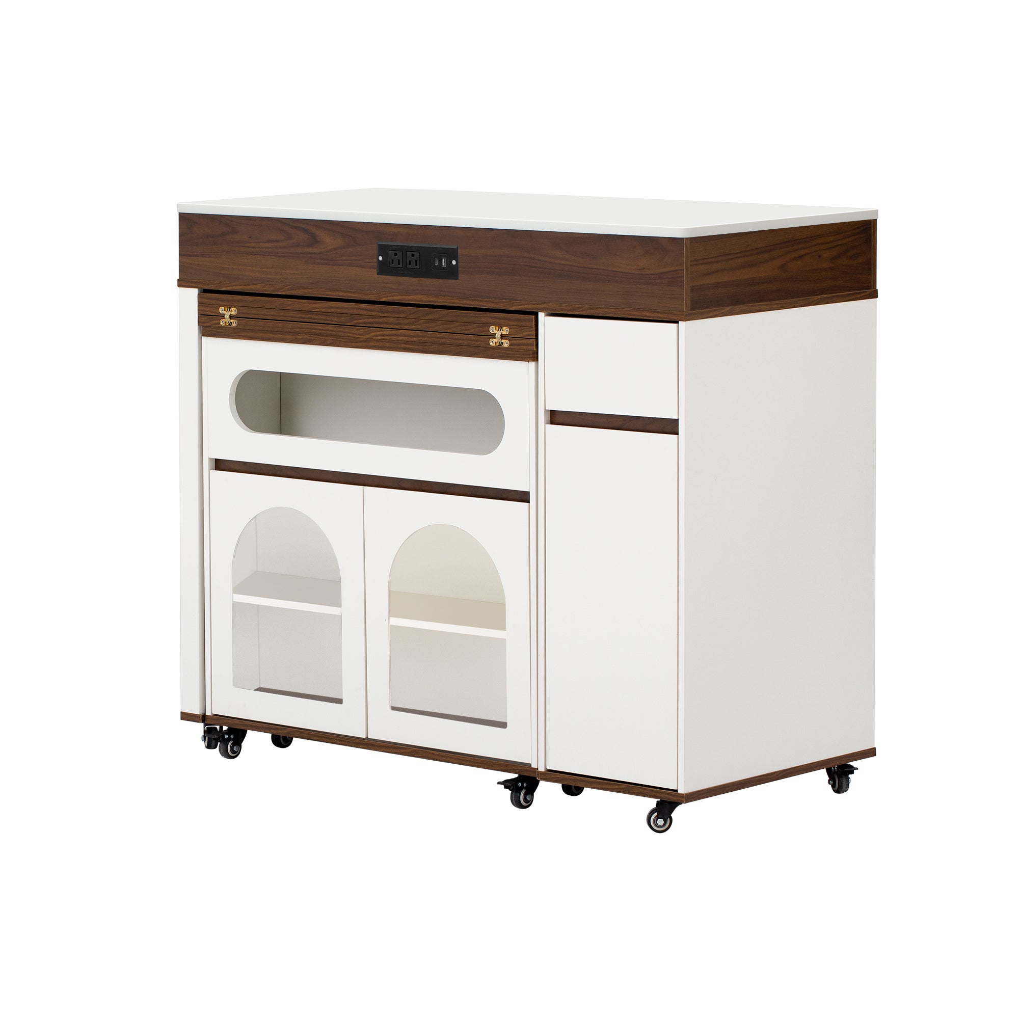 [variant:XW000029AAD-CA] Creamy White,Walnut image 20