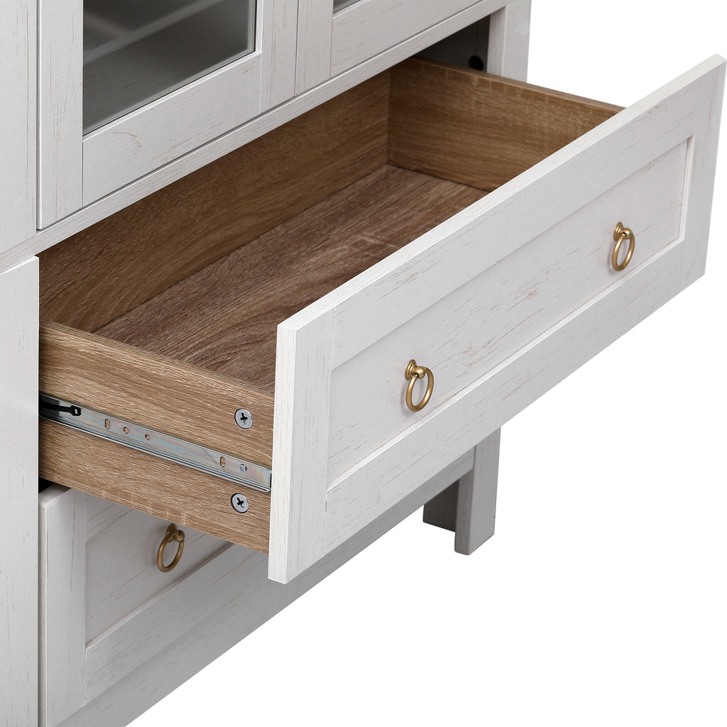 [variant:N853P387781W] Arched Glass-Door Pantry Cabinet – 71-Inch image 43