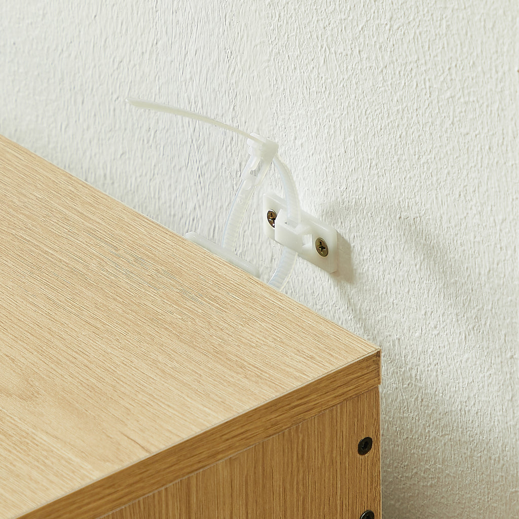 [variant:W5078P443404] Modern Oak Fluted Shoe Cabinet image 18