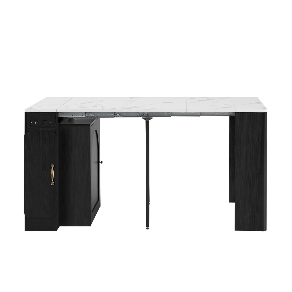[variant:XW000024AAB-CA] Rolling Kitchen Island with Extendable Dining Table image 38