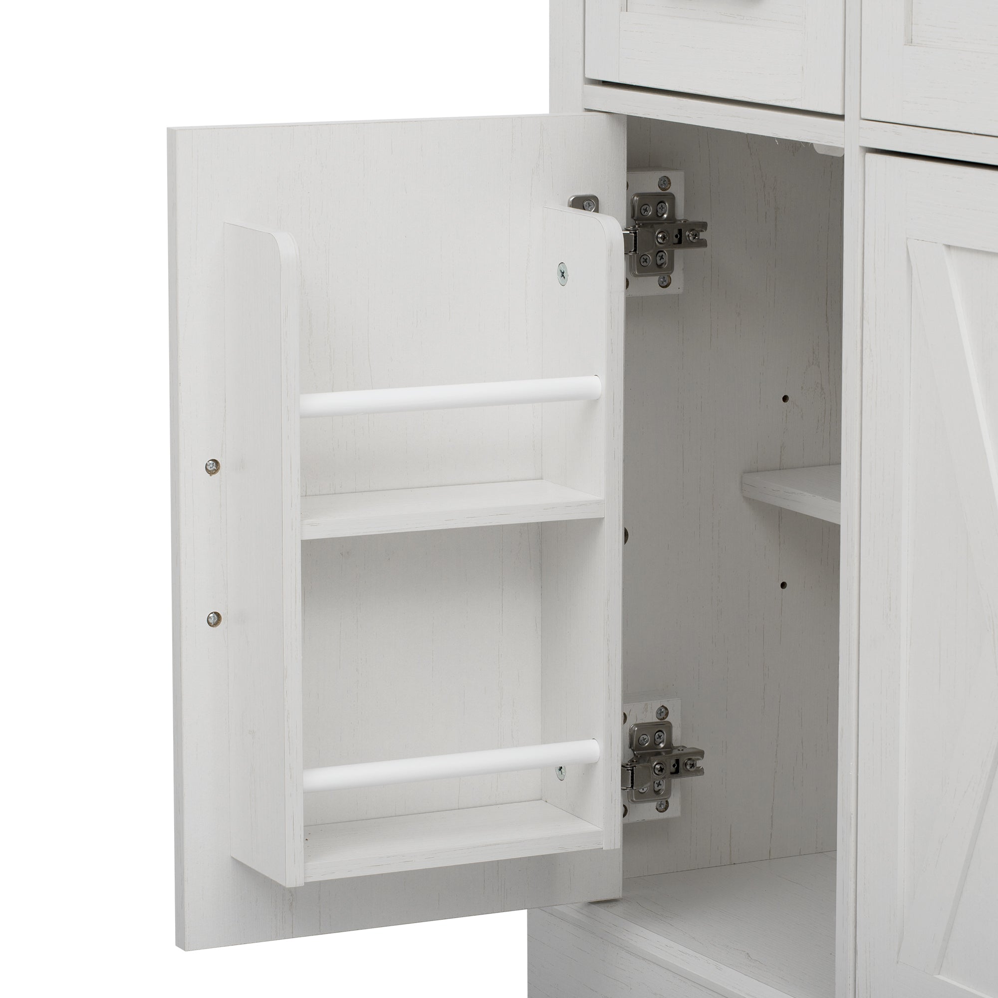 [variant:N853P444963W] 55-Inch Farmhouse Buffet Cabinet with Drawers image 38