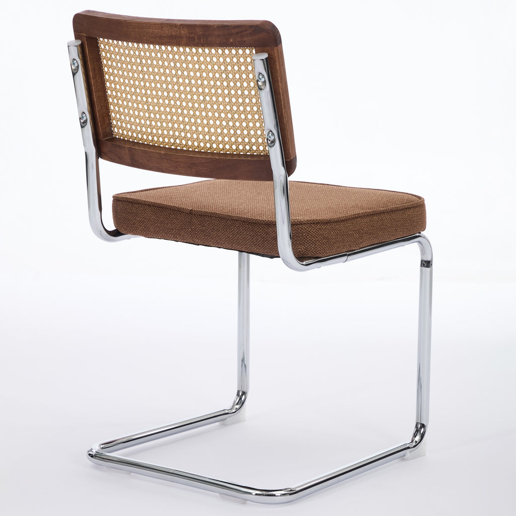 Coffee Rattan-Back Dining Chairs – Set of 2 — [variant:W5755P512975] Rattan-Back Dining Chairs – Set of 2 image 6