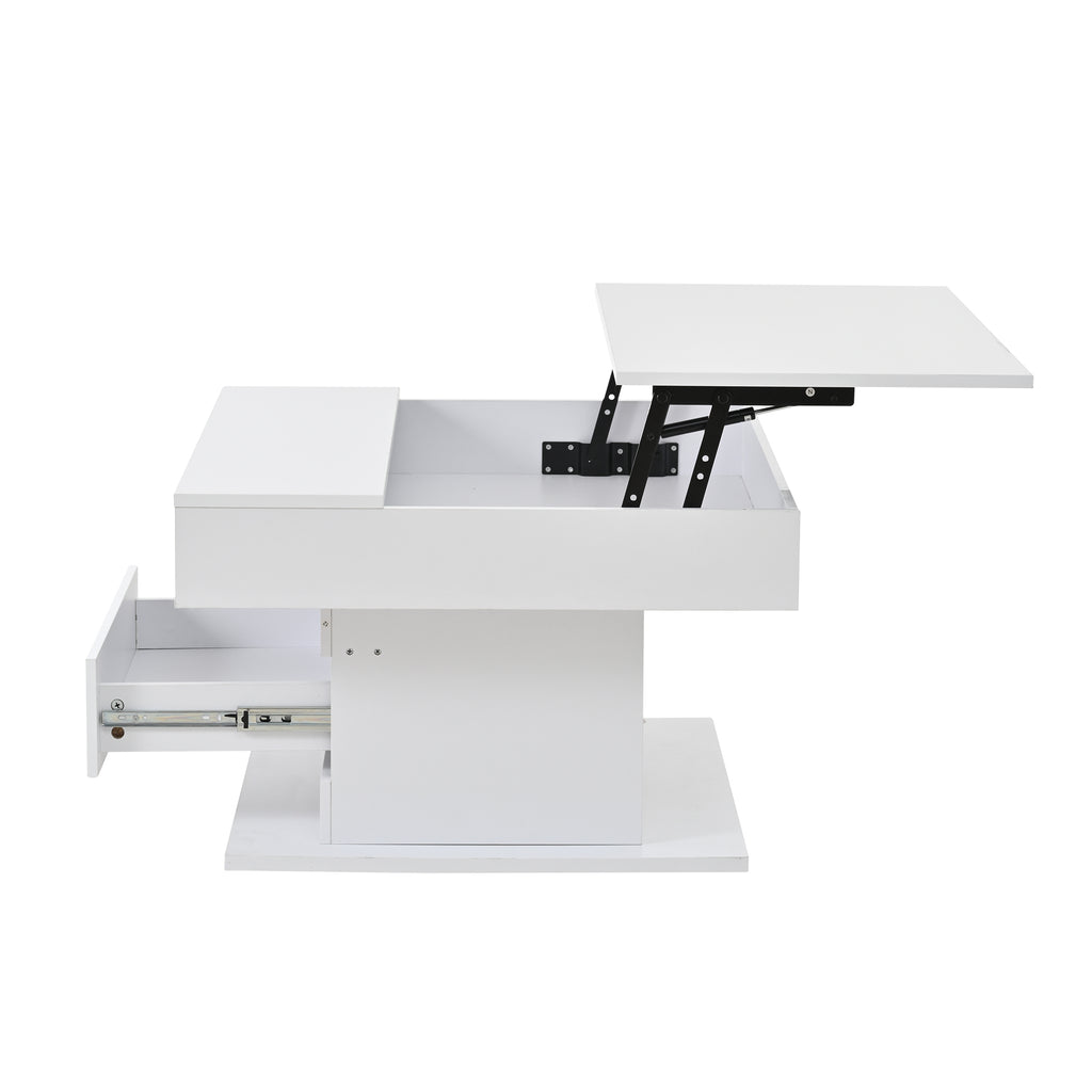 [variant:N892P423296W] 360° Rotating Lift-Top Coffee Table with Drawer image 6
