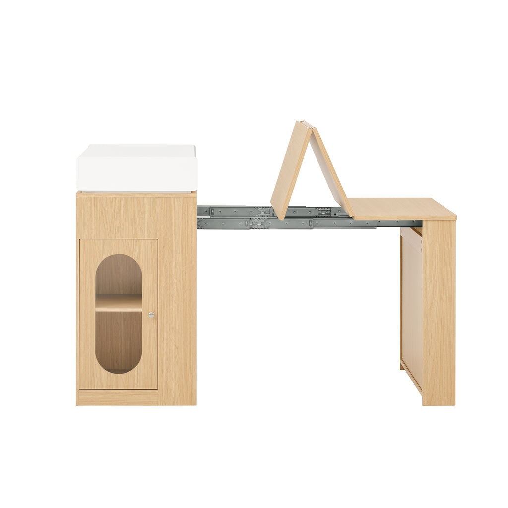 [variant:XW000028AAN-CA] Rolling Kitchen Island with Extendable Table image 33