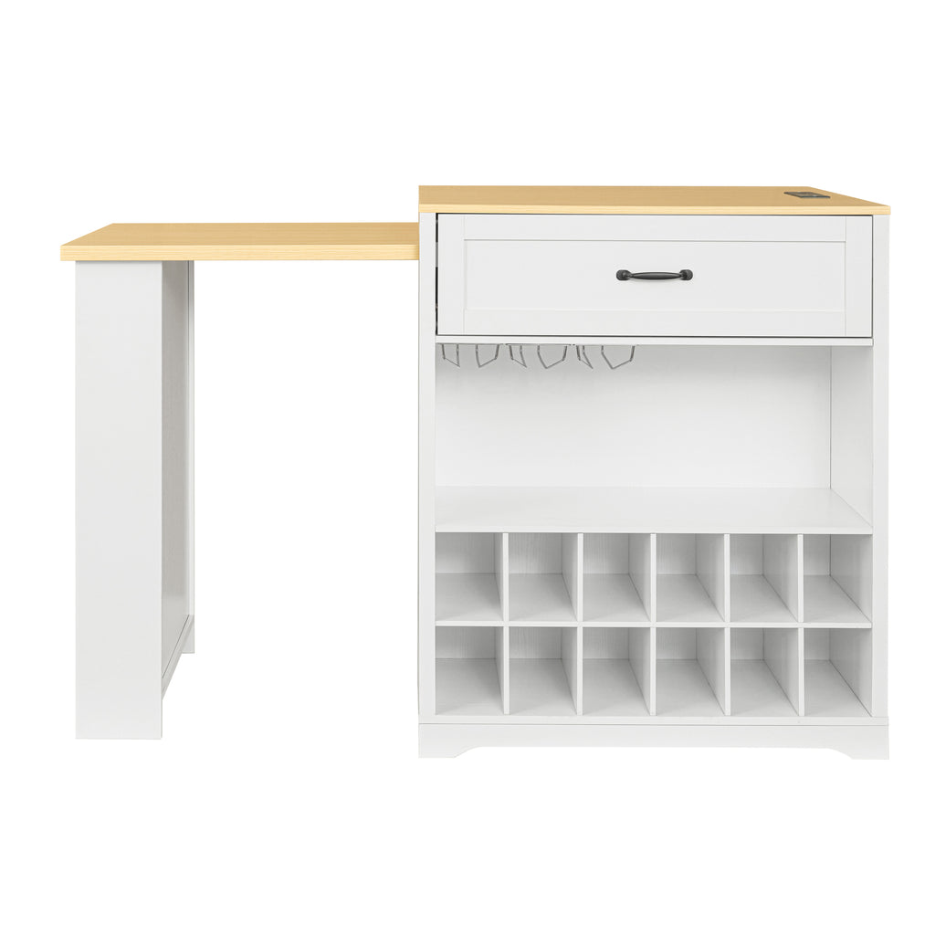 [variant:WT000005AAK] Rolling Bar Cabinet with Power Outlet image 10