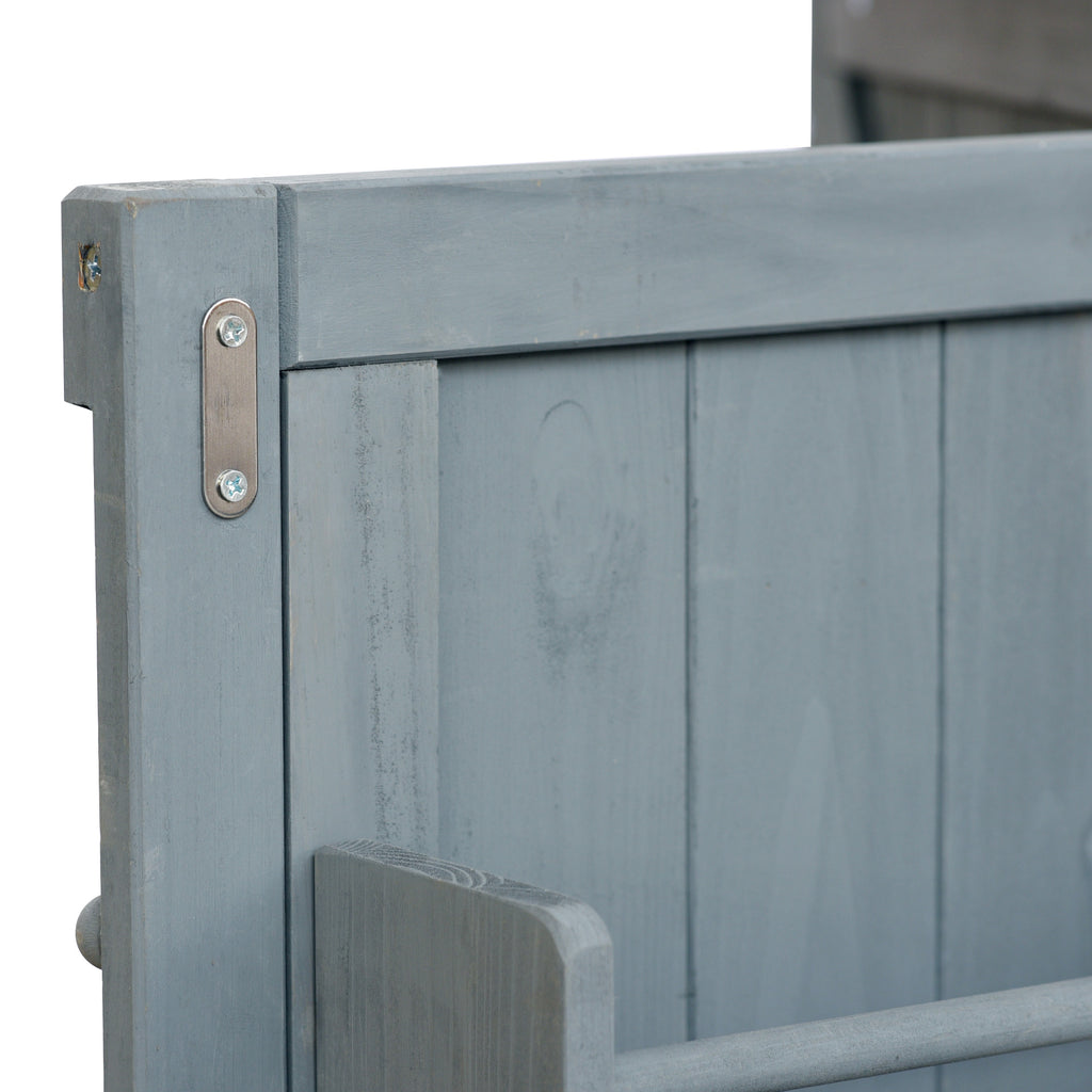 [variant:N853P386114G] Outdoor Grill Cart with Stainless Steel Top – Gray and Blue, 50.25-Inch image 28