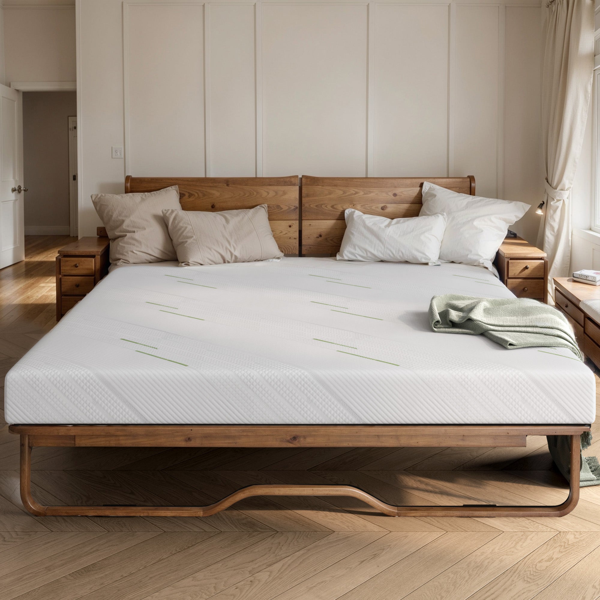 [variant:W3686P353668] Queen Gel Memory Foam Sofa Mattress – 4-Inch image 2