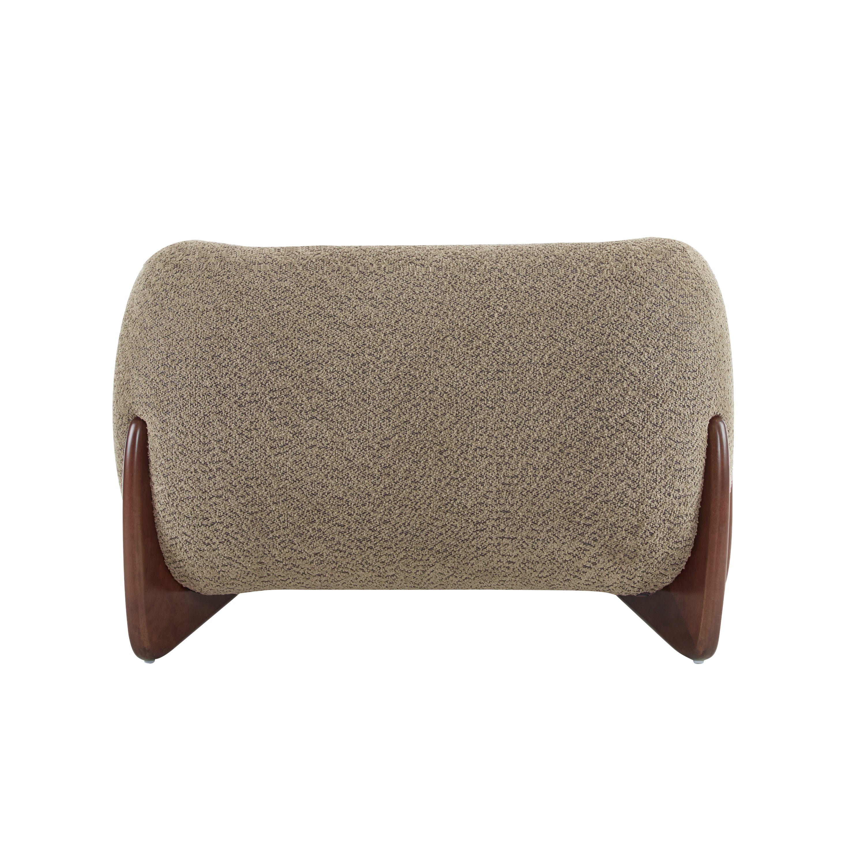 [variant:N898P444017D] Bouclé Wood-Frame Armchair image 6