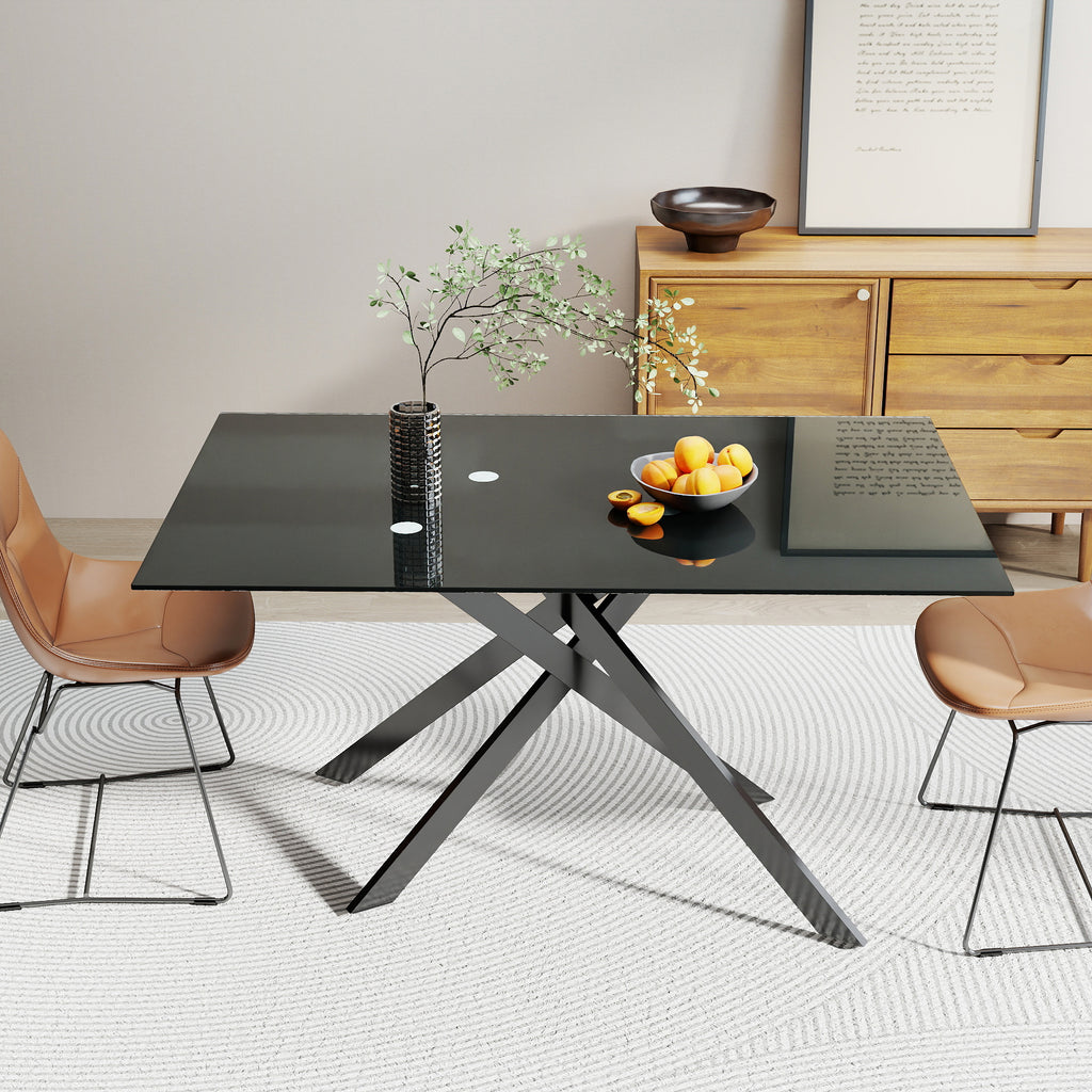 [variant:W3856P411912] Tempered-Glass Dining Table – 51-Inch image 5