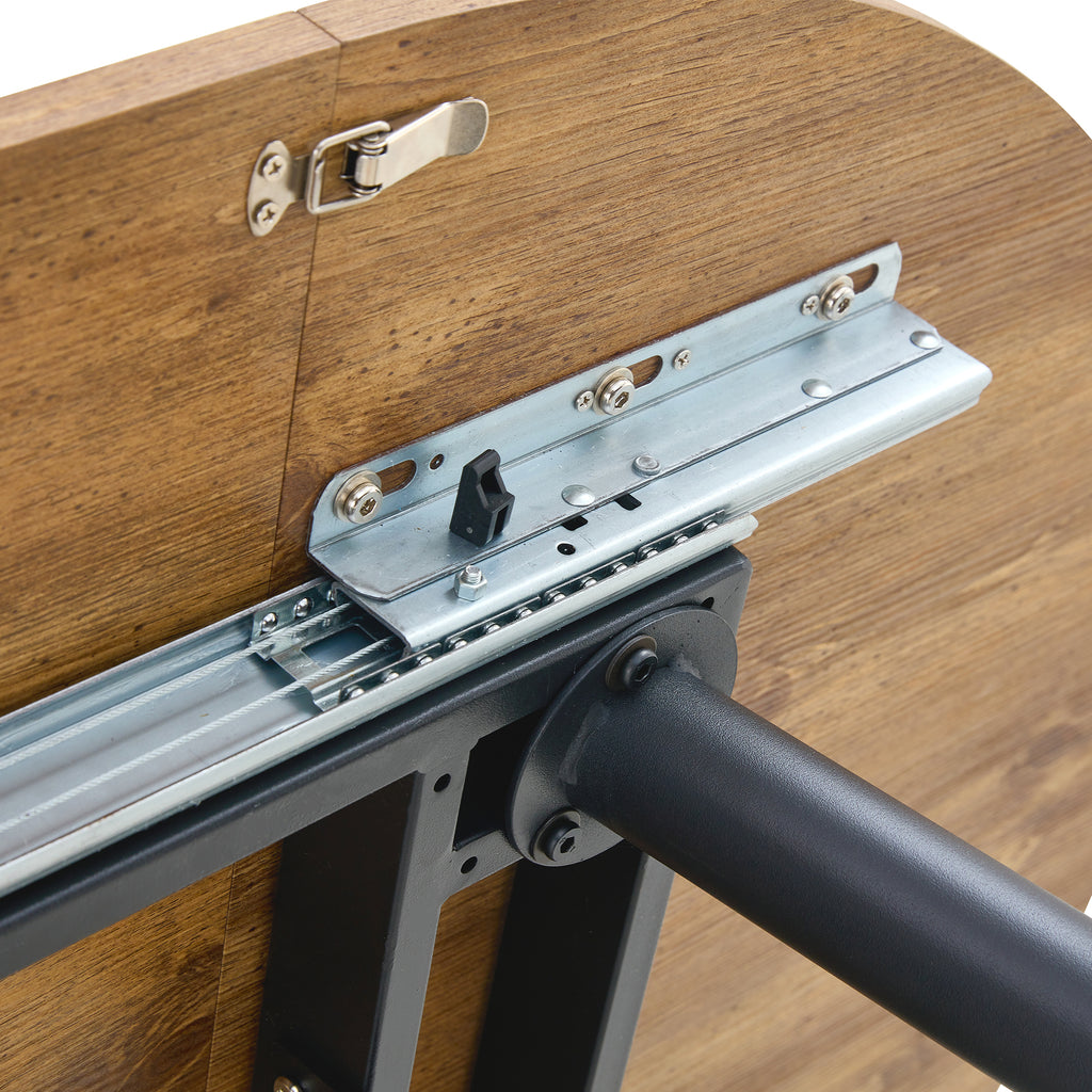 [variant:W3806S00005] Extendable Wood-Look Dining Table image 18