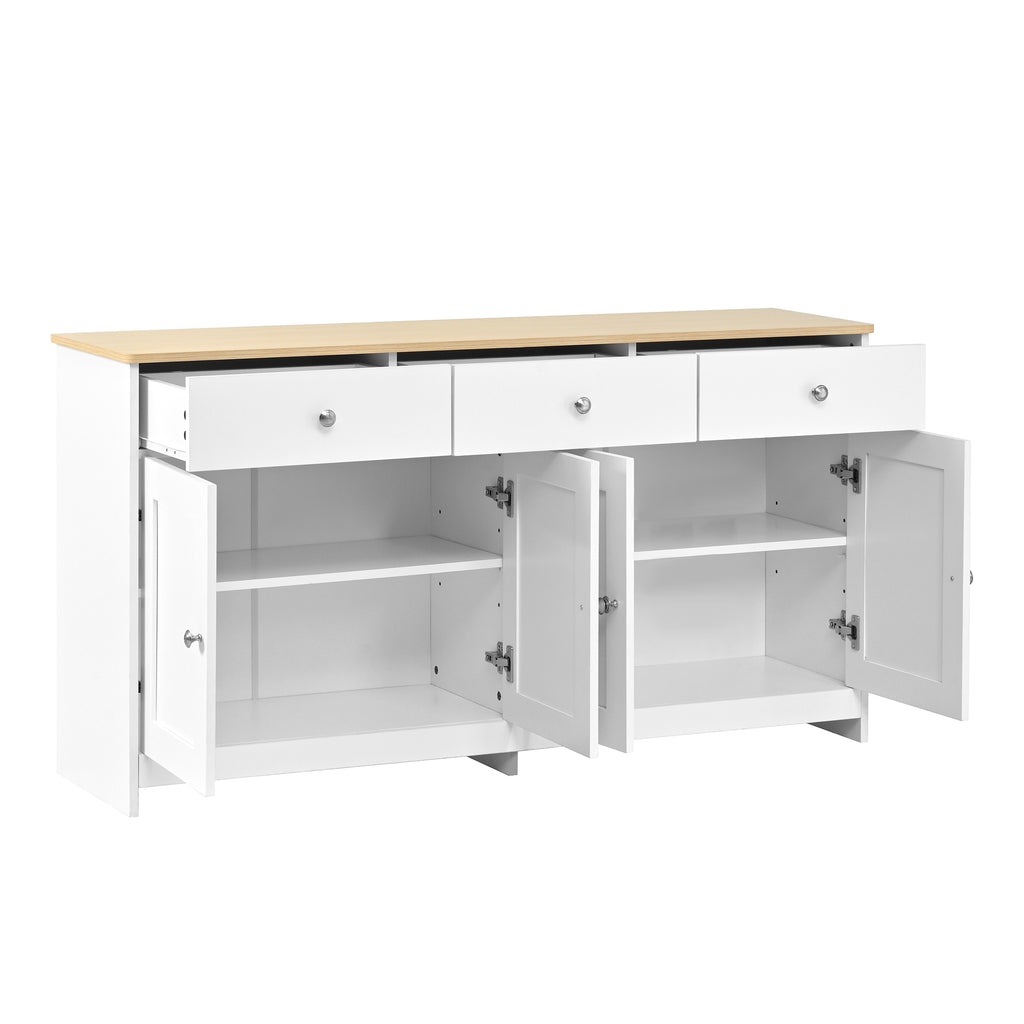 [variant:GA0017W] White / Wood Tone image 14