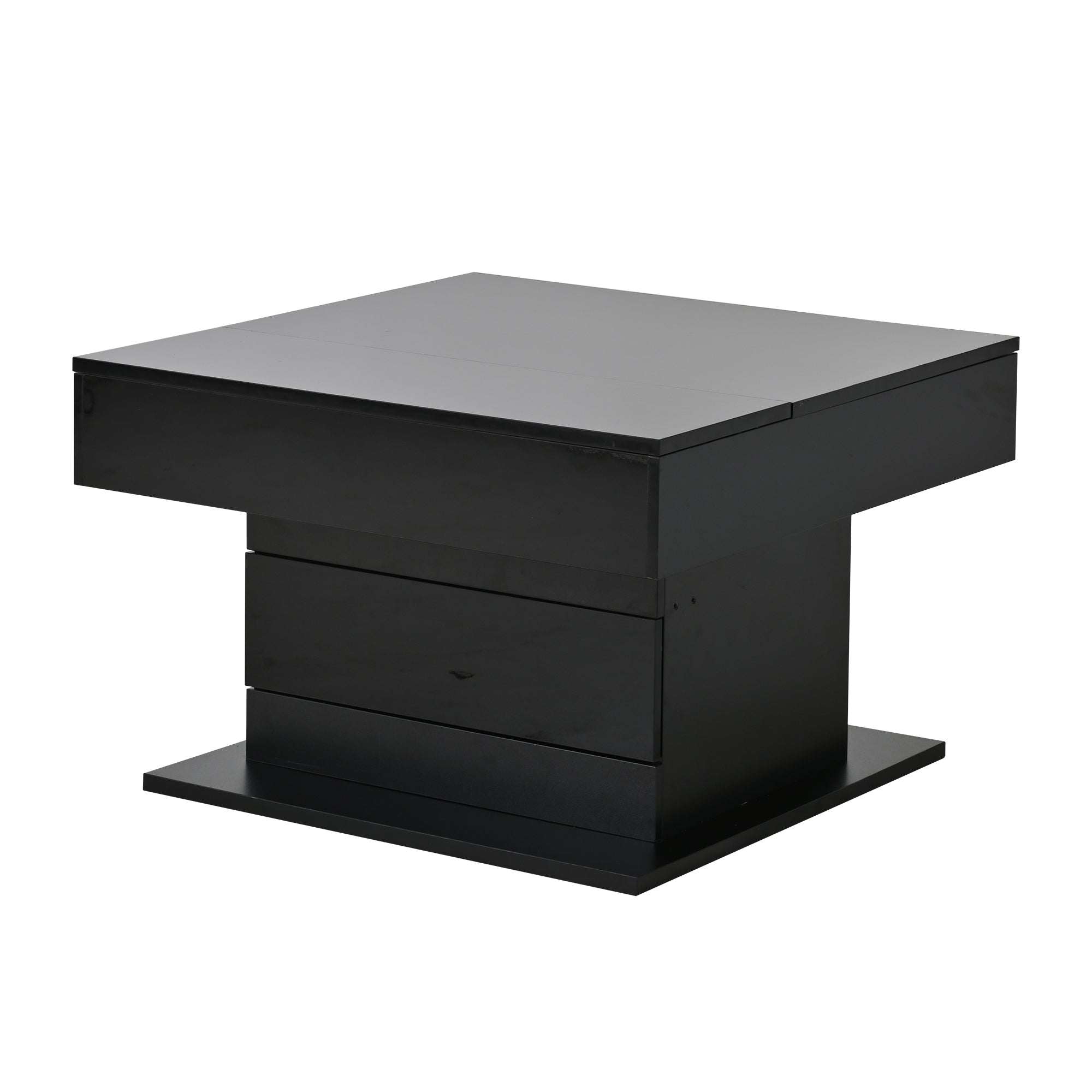 [variant:N892P423296B] Black 360° Rotating Lift-Top Coffee Table image 39