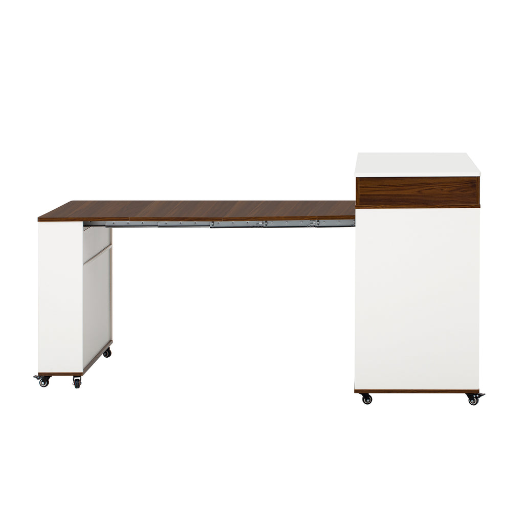 [variant:XW000029AAD-CA] Creamy White,Walnut image 9