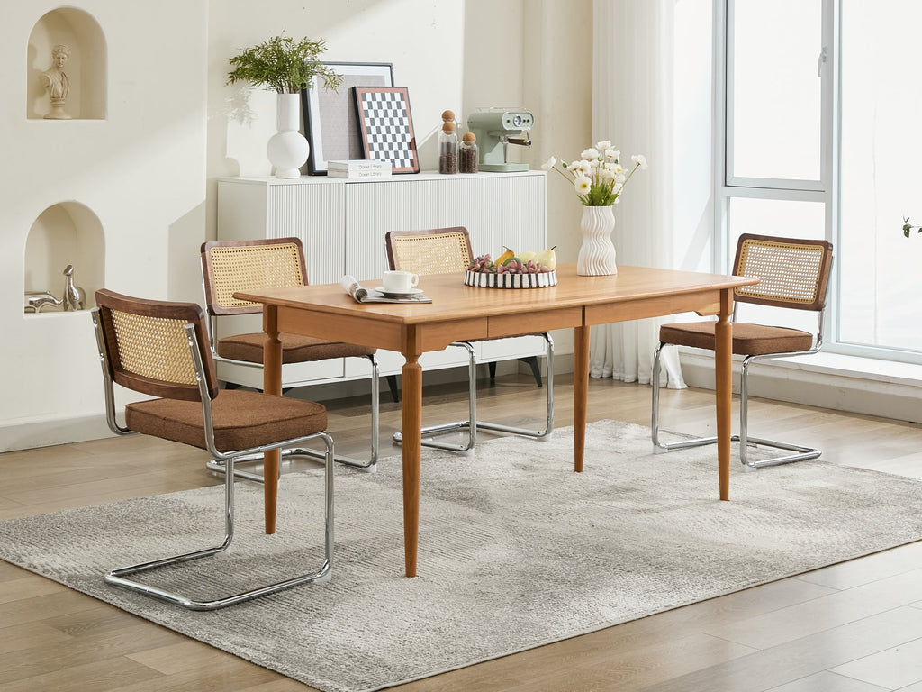 Coffee Rattan-Back Dining Chairs – Set of 2 — [variant:W5755P512975] Rattan-Back Dining Chairs – Set of 2 image 25