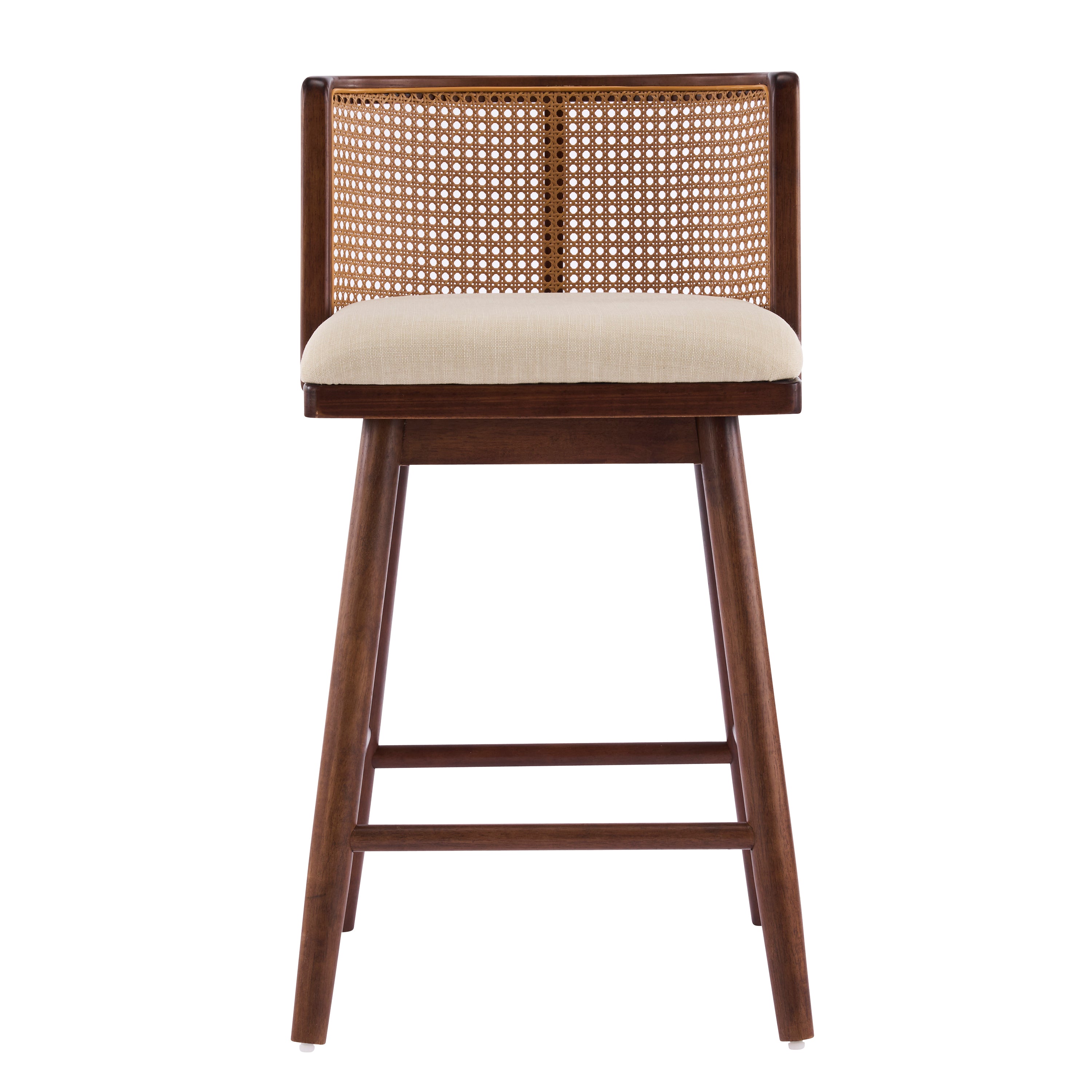 [variant:N897P439538D] Talia Rattan Counter Chairs – Set of 2 image 5