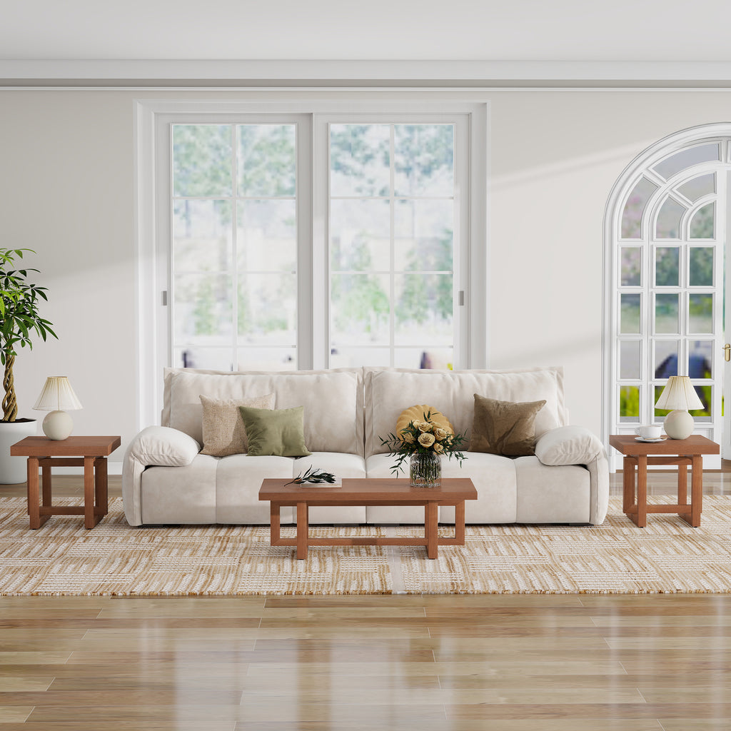 [variant:N876P386375D] Farmhouse Solid Wood End Table image 6