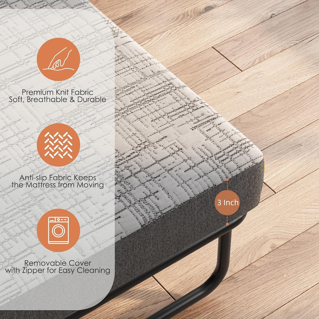 [variant:W3686P477365] Queen Memory Foam Sofa Bed Mattress – 3-Inch image 8