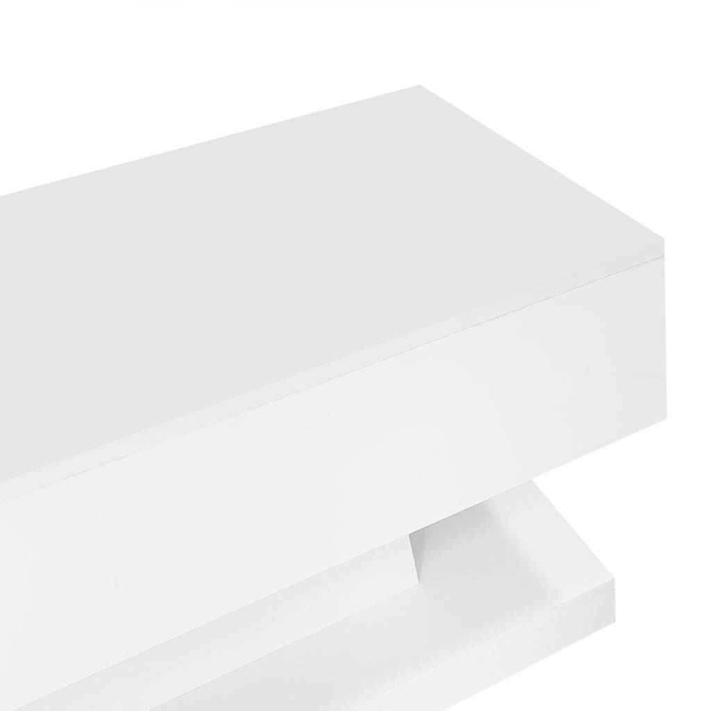 [variant:N892P407974W] High-Gloss Lift-Top Coffee Table with LED Lights image 10