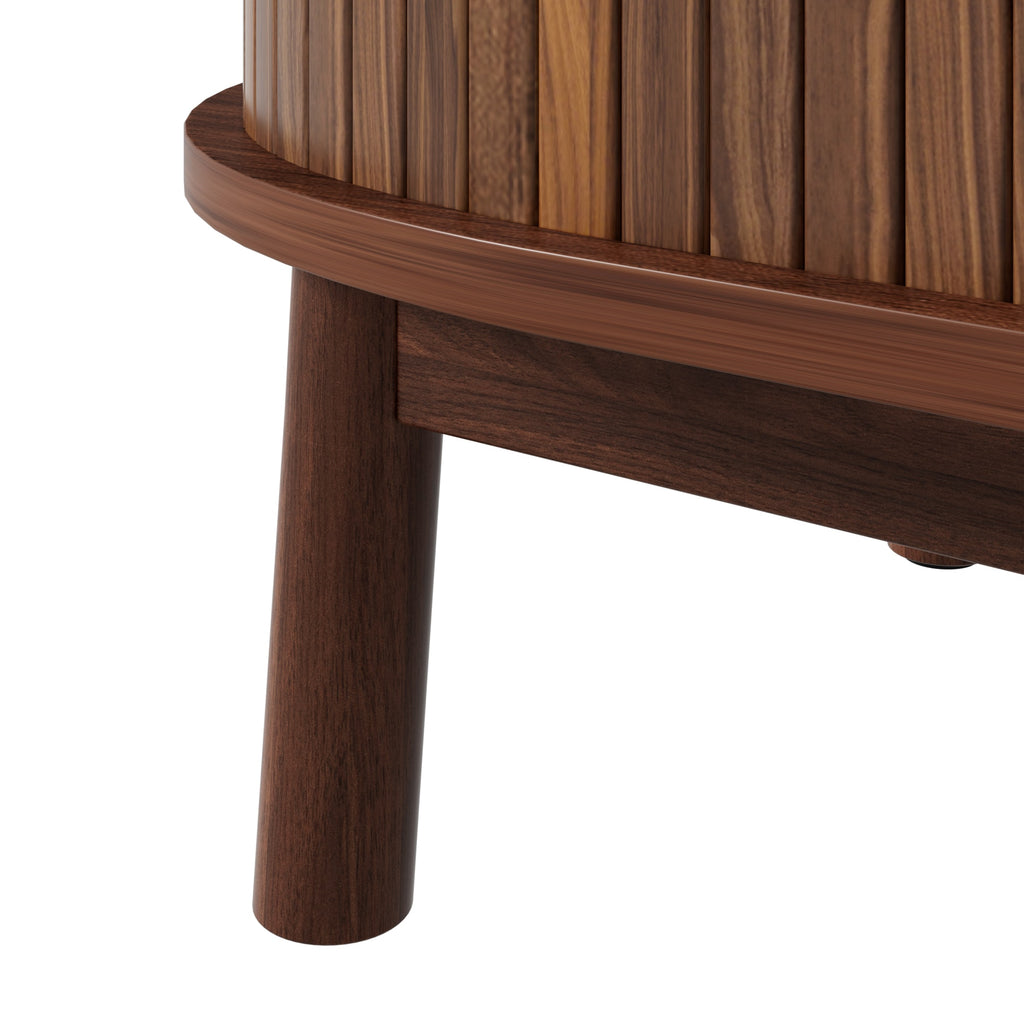 [variant:N875P452044N] Walnut TV Stand with Sliding Doors – 67-Inch image 21